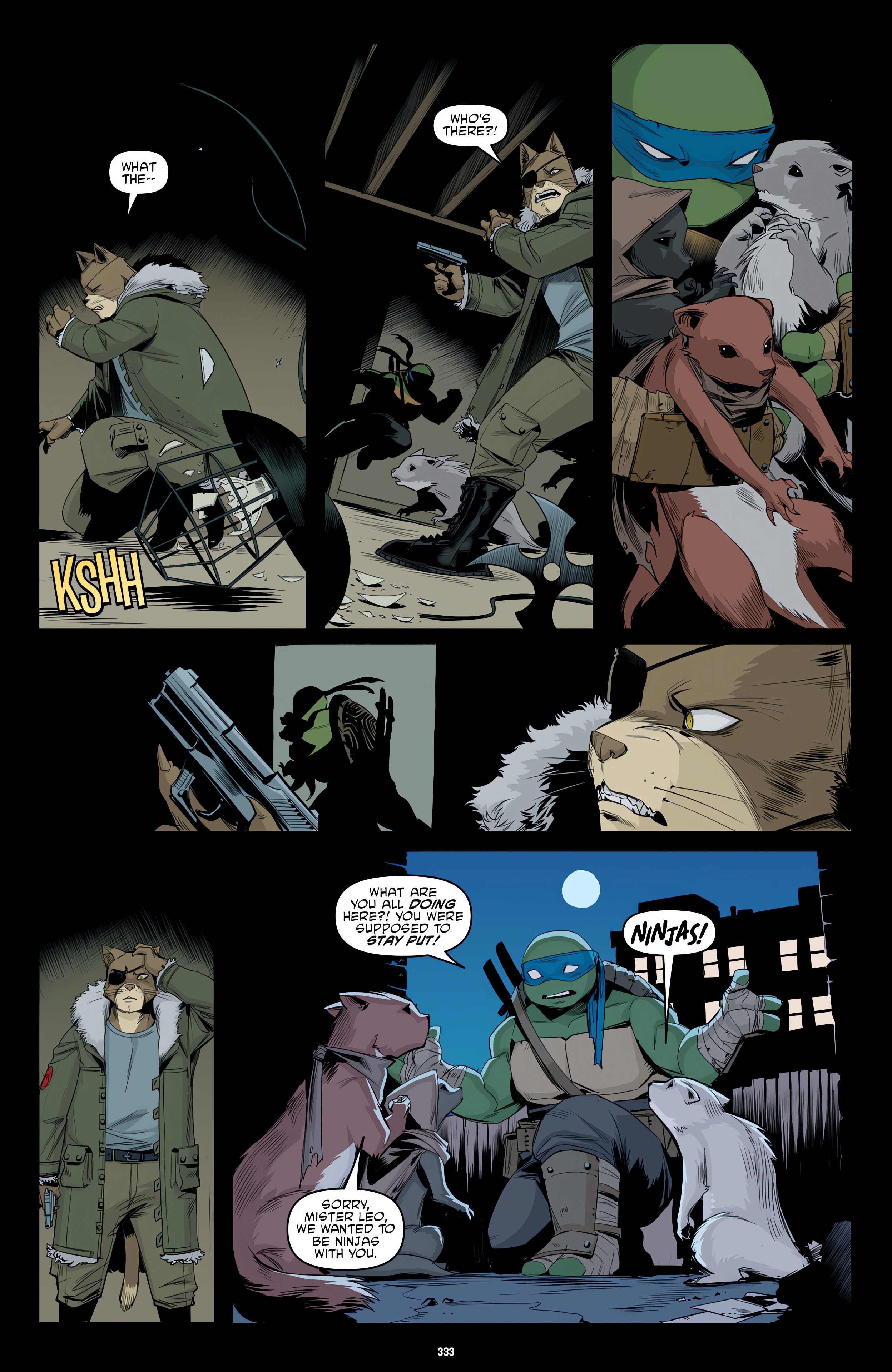 Read online Teenage Mutant Ninja Turtles: The IDW Collection comic -  Issue # TPB 14 (Part 4) - 33