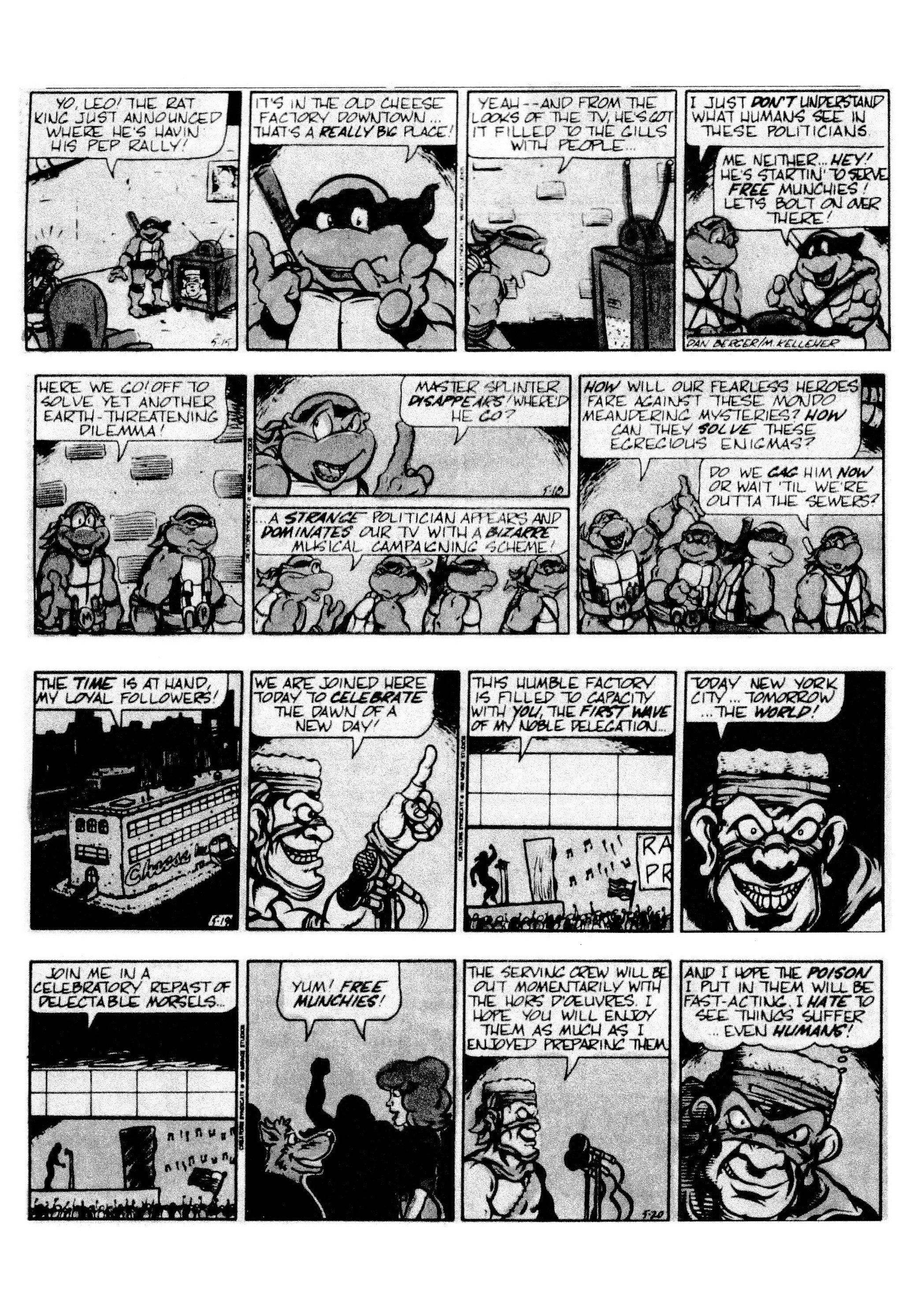 Read online Teenage Mutant Ninja Turtles: Complete Newspaper Daily Comic Strip Collection comic -  Issue # TPB 2 (Part 2) - 10