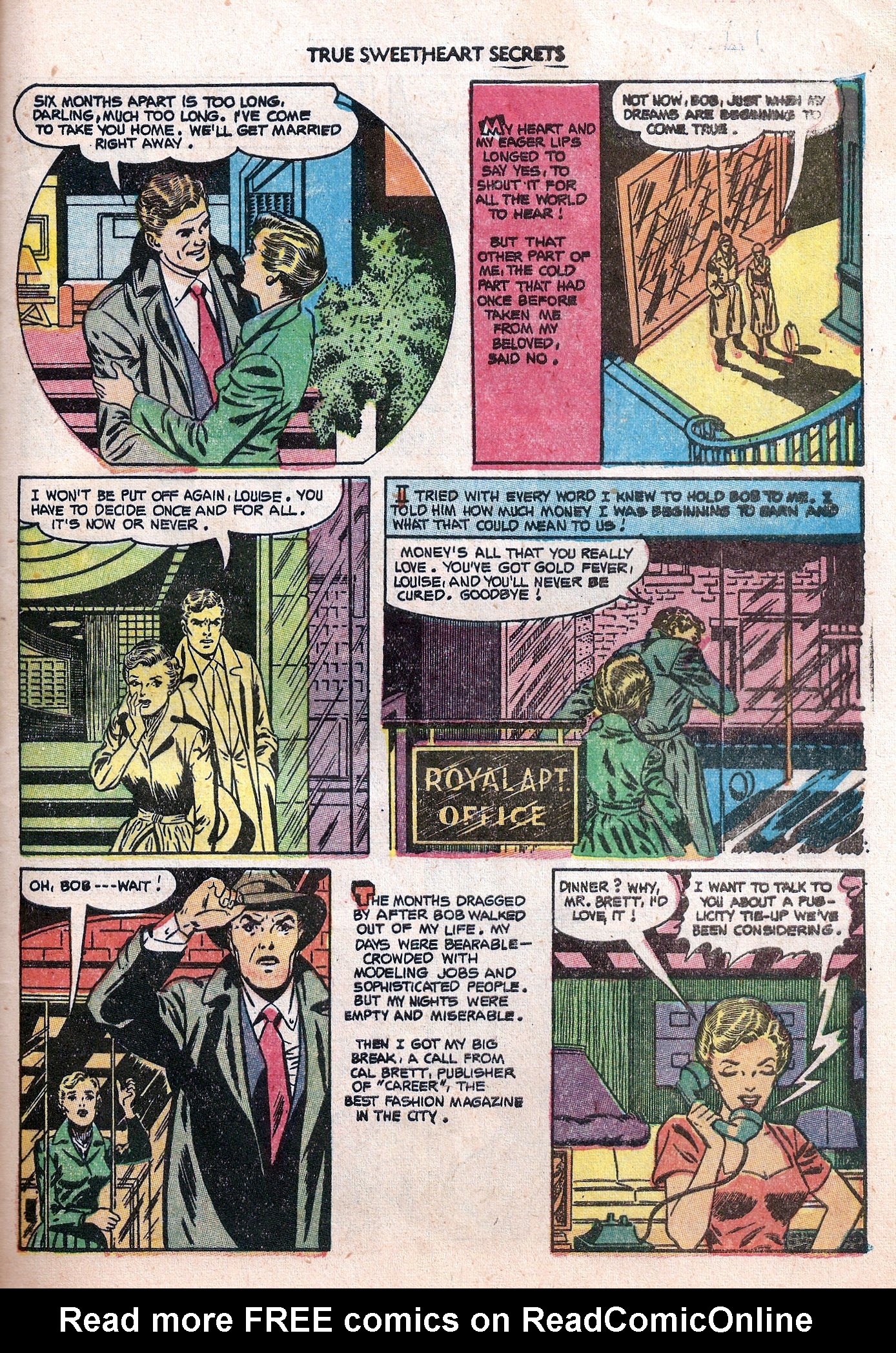 Read online True Sweetheart Secrets comic -  Issue #11 - 29