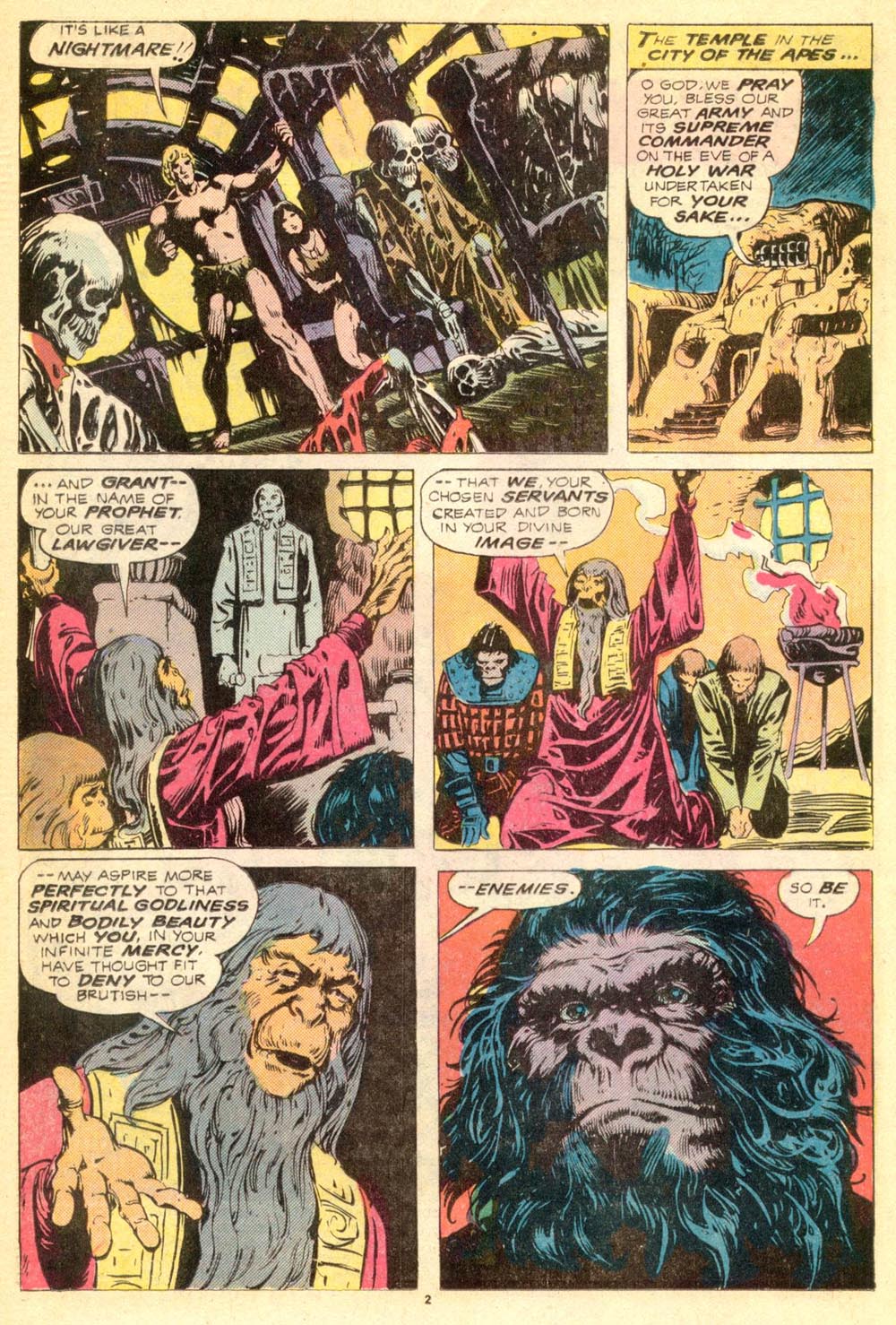 Read online Adventures on the Planet of the Apes comic -  Issue #9 - 3