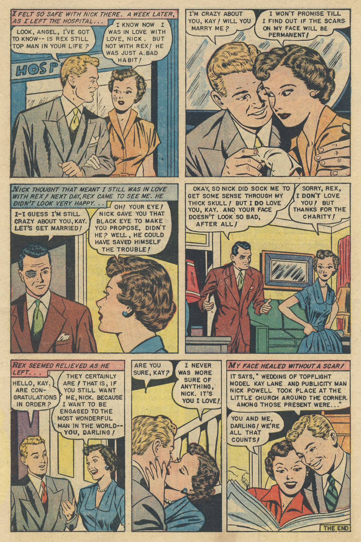 Read online Glamorous Romances comic -  Issue #66 - 34