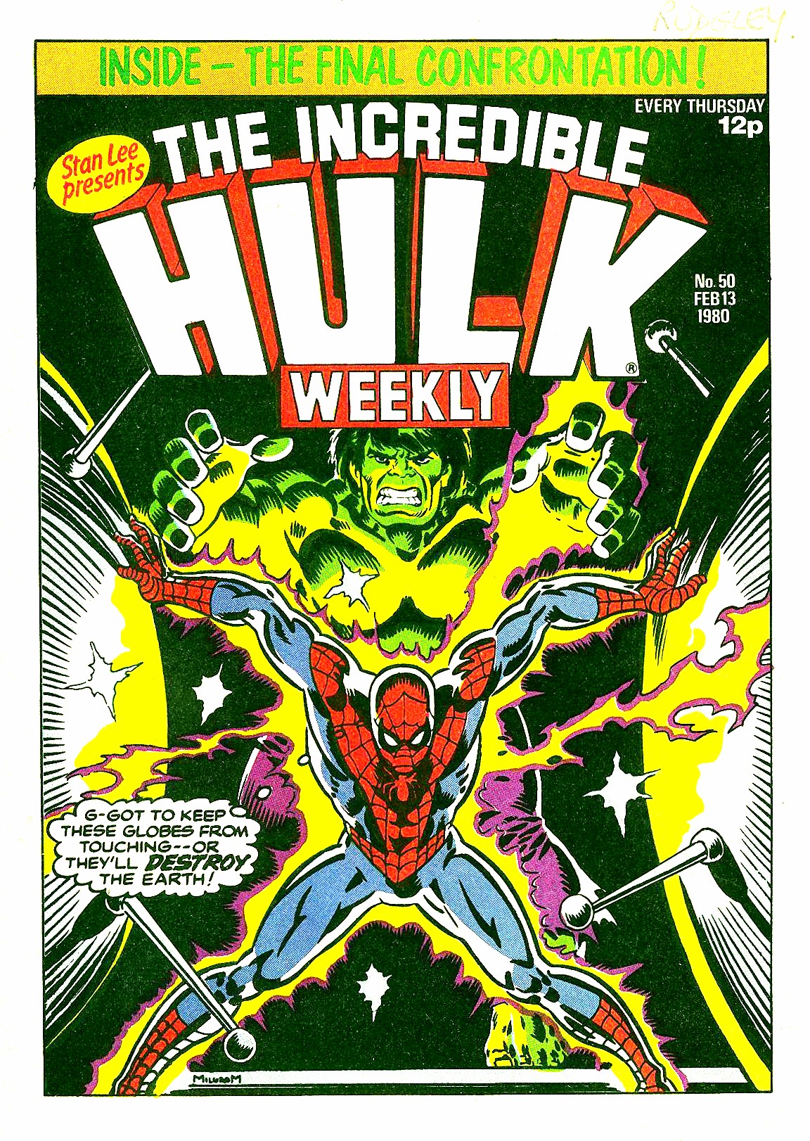 Read online The Incredible Hulk Weekly comic -  Issue #50 - 1