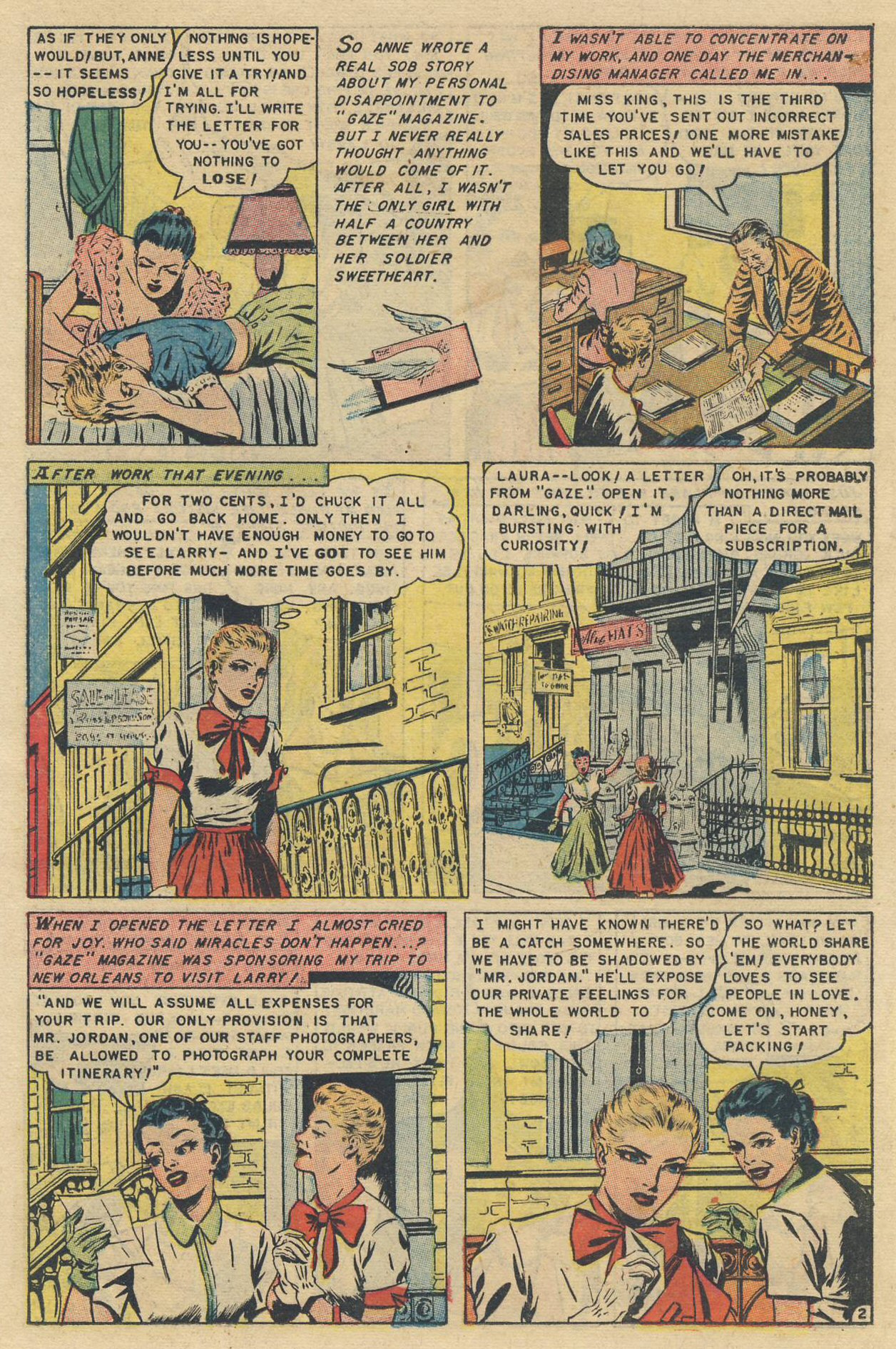 Read online Glamorous Romances comic -  Issue #66 - 19