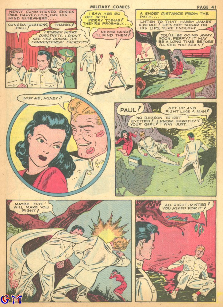 Read online Military Comics comic -  Issue #17 - 43