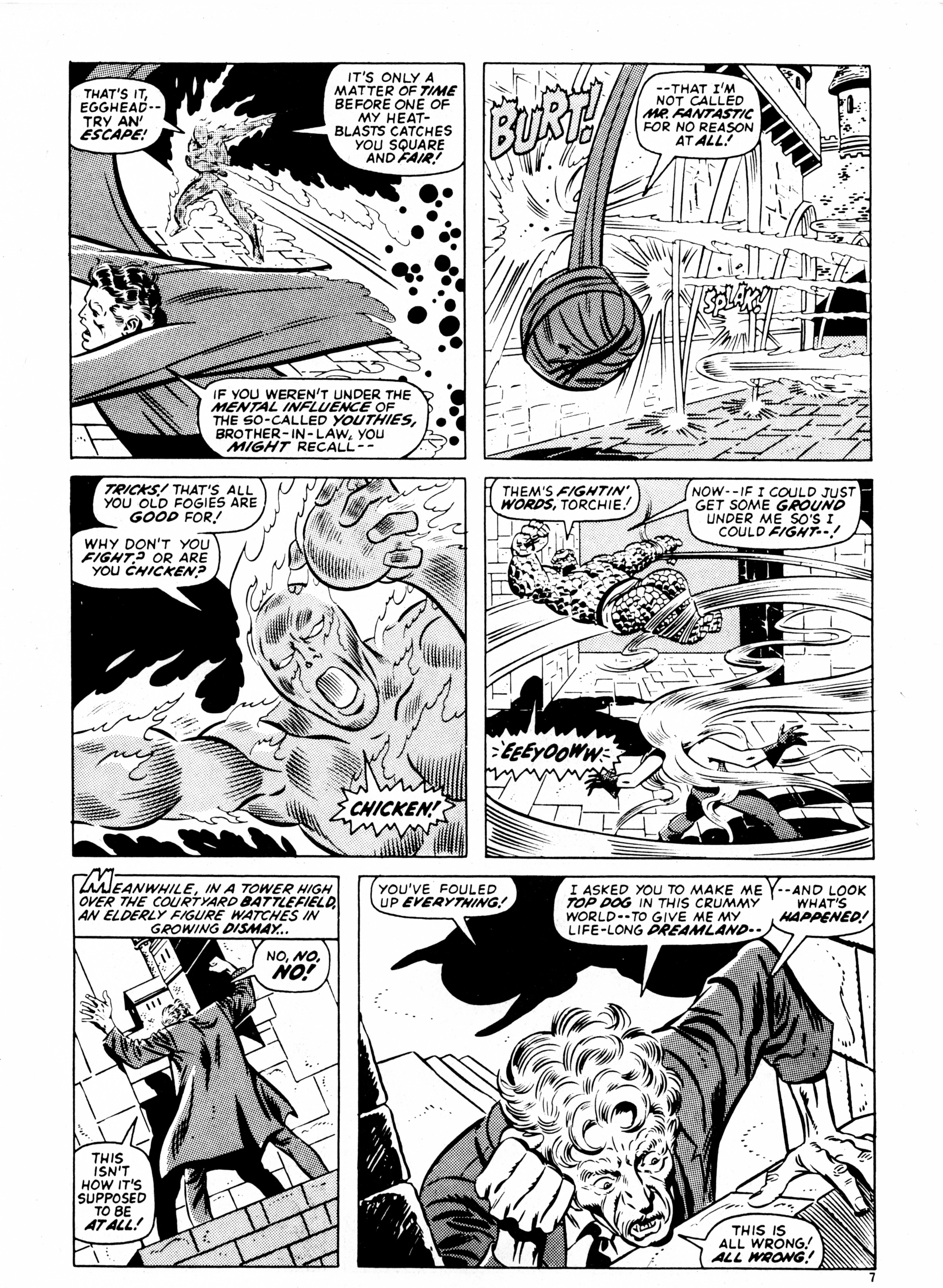 Read online Fantastic Four (1982) comic -  Issue #5 - 7