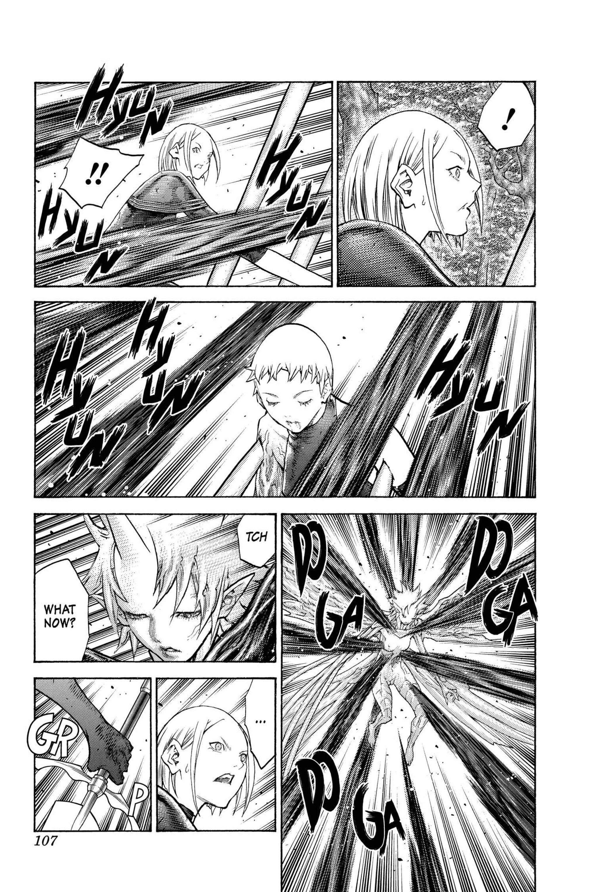 Read online Claymore comic -  Issue #19 - 96