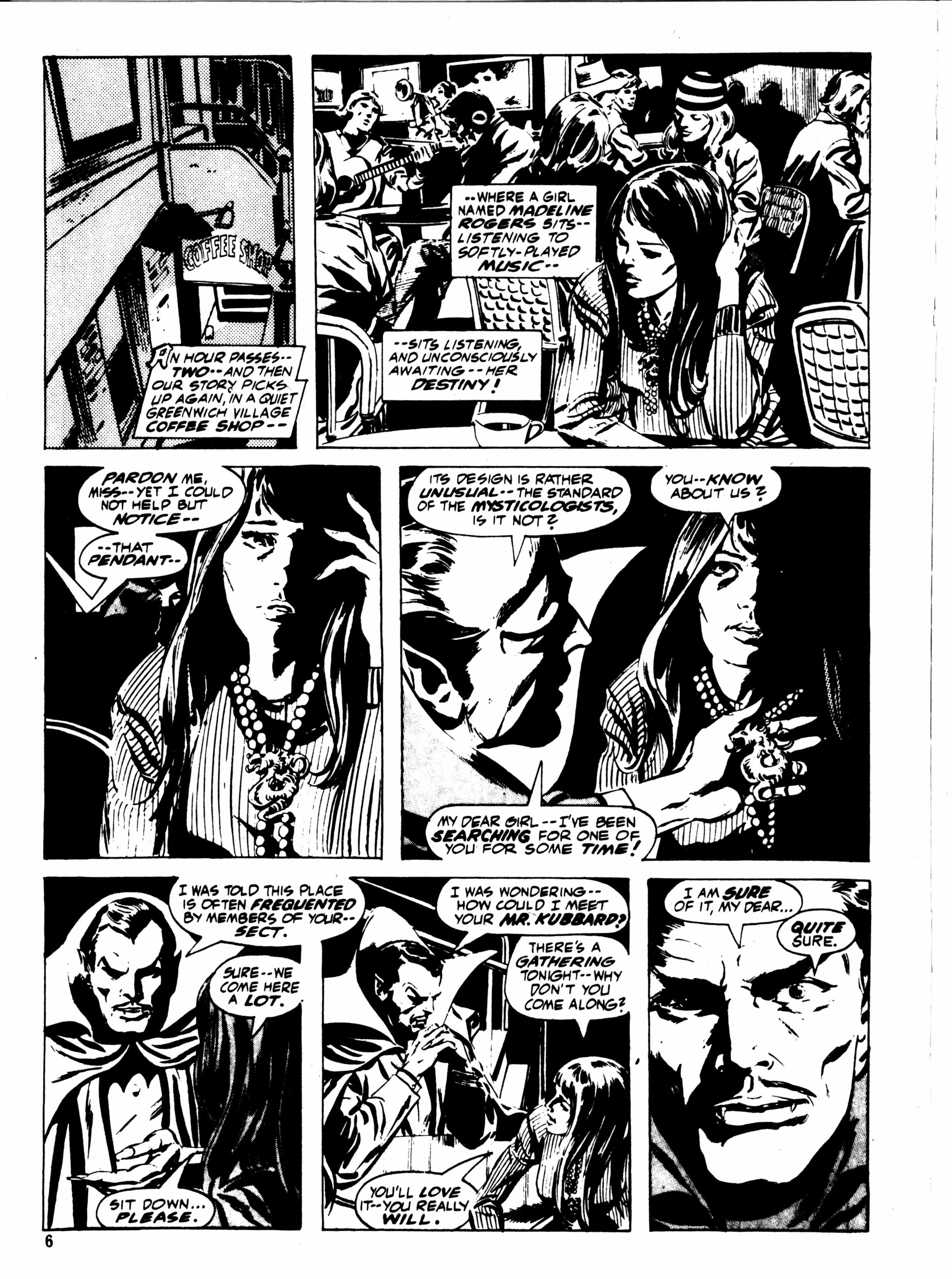 Read online Dracula Lives (1974) comic -  Issue #24 - 6