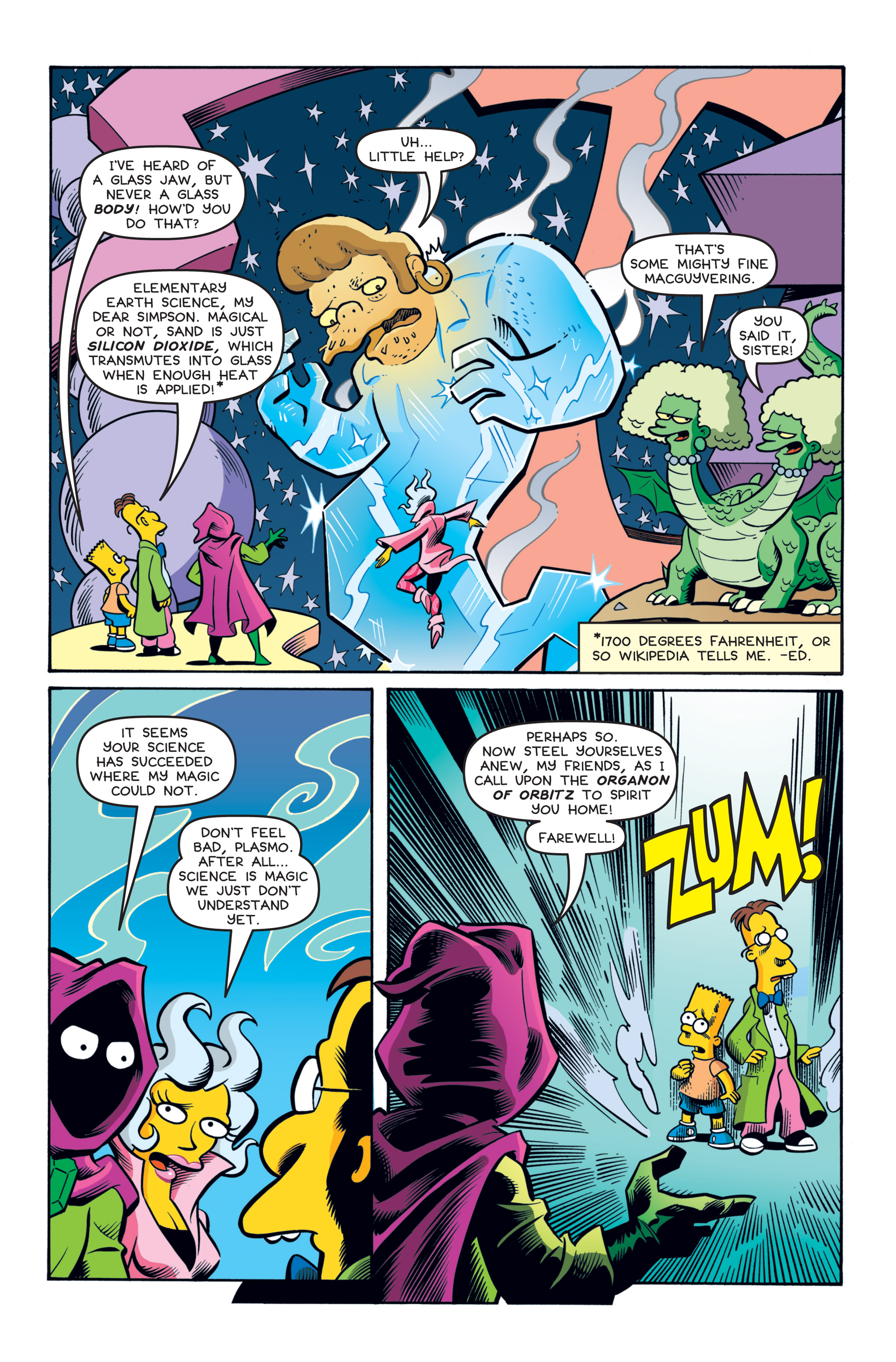 Read online Bongo Comics Free-For-All! comic -  Issue #2014 - 28