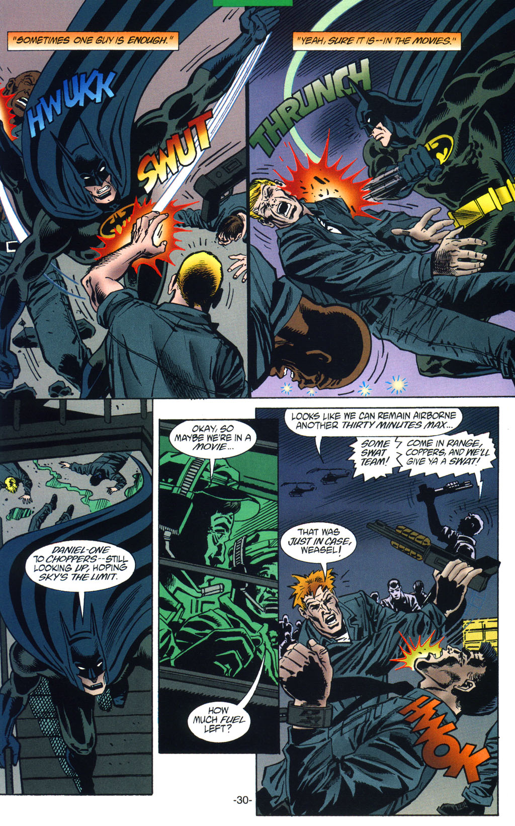 Read online Batman: Cataclysm comic -  Issue #9 - 32