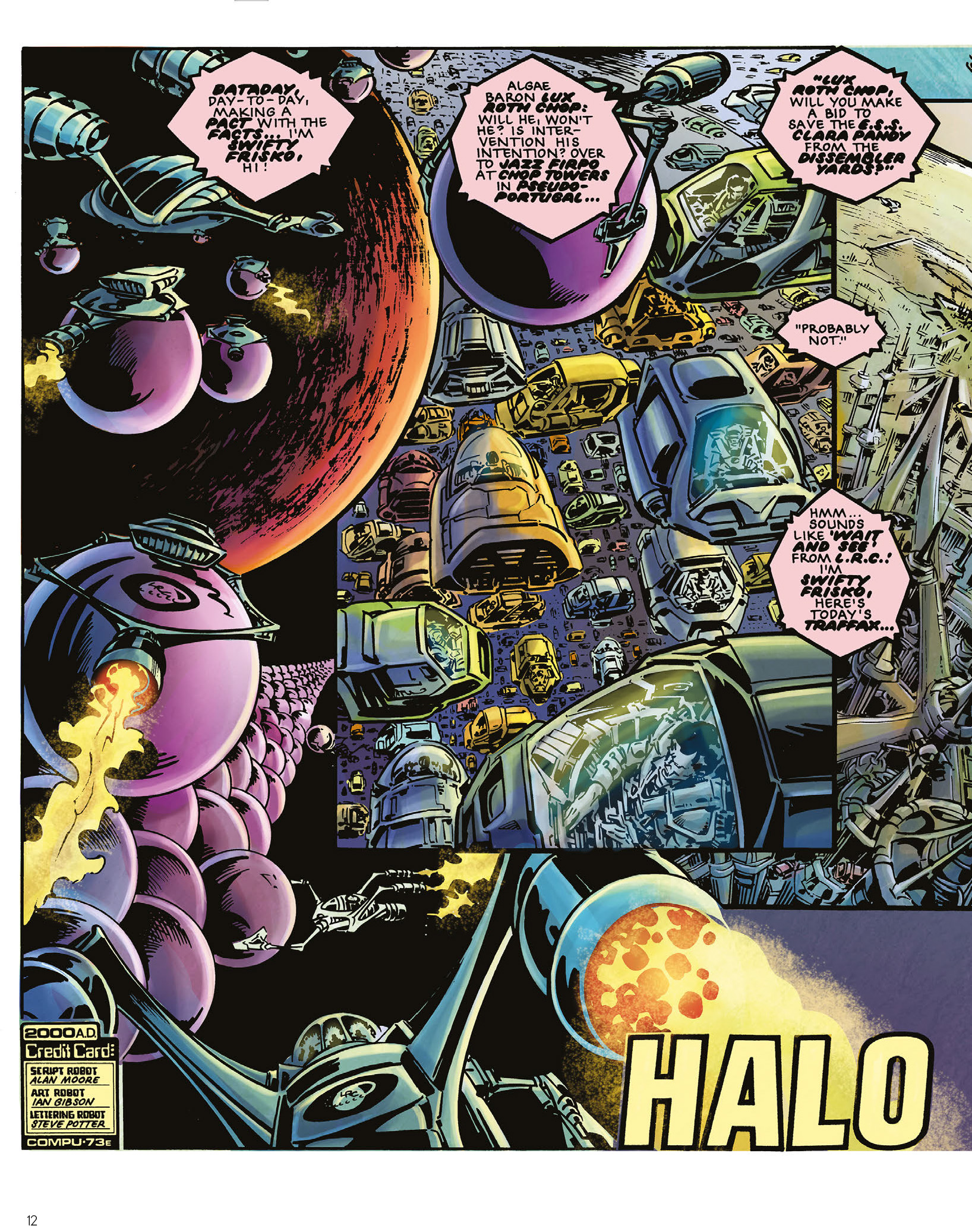 Read online The Ballad of Halo Jones: Full Colour Omnibus Edition comic -  Issue # TPB (Part 1) - 14