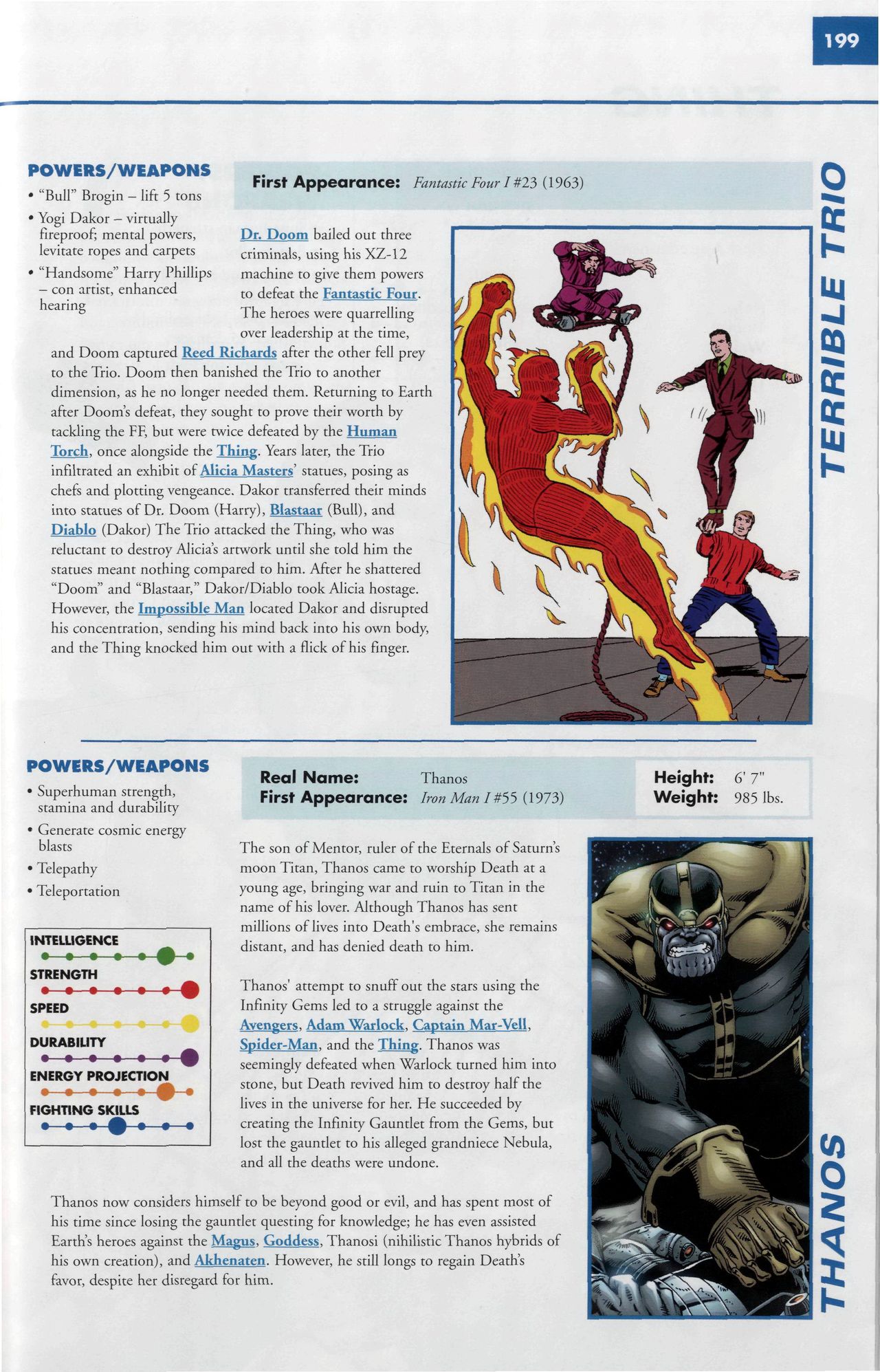 Read online Marvel Encyclopedia comic -  Issue # TPB 6 - 202