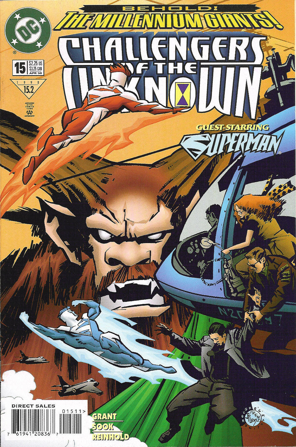 Read online Challengers of the Unknown (1997) comic -  Issue #15 - 2