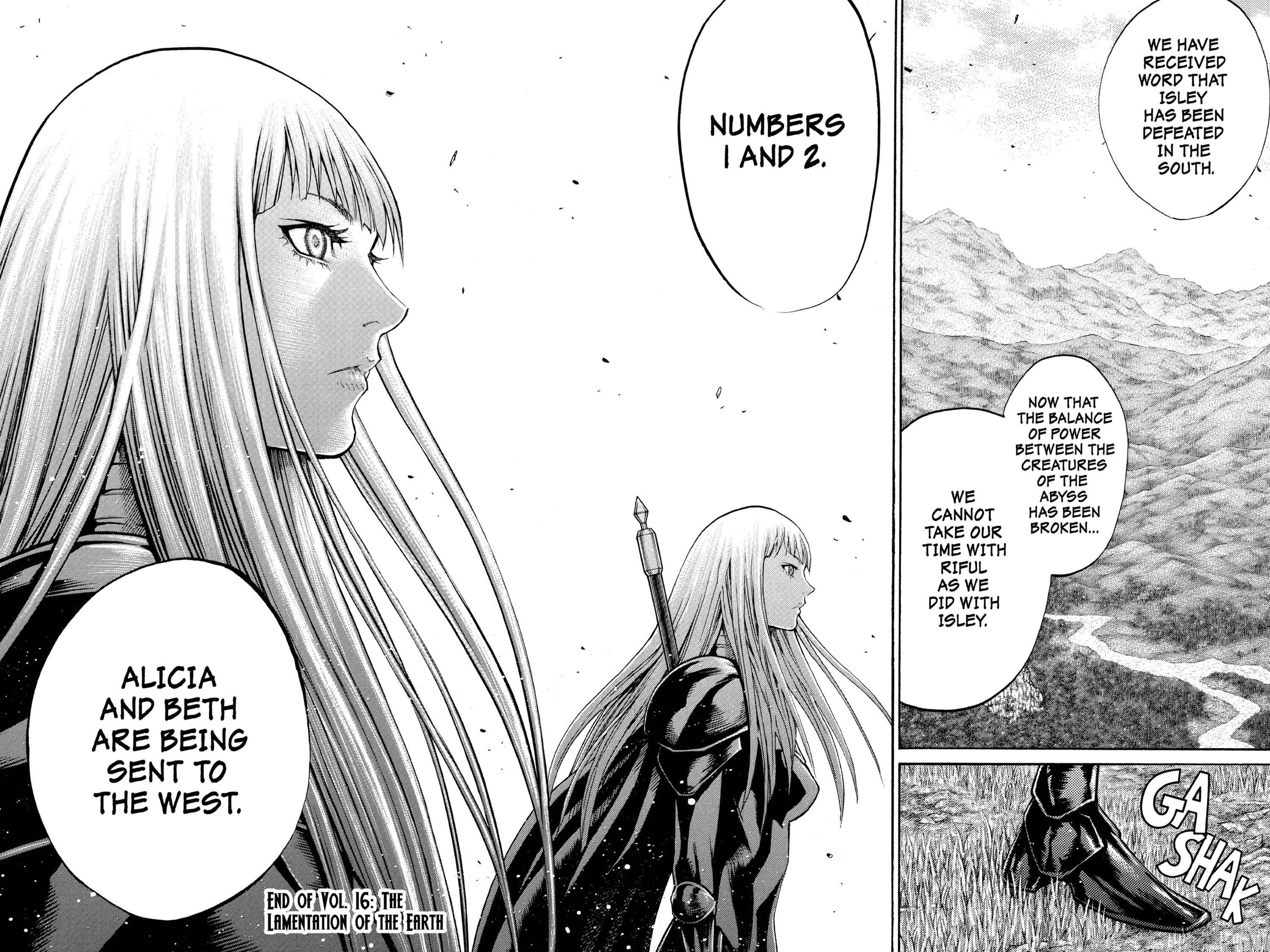 Read online Claymore comic -  Issue #16 - 173