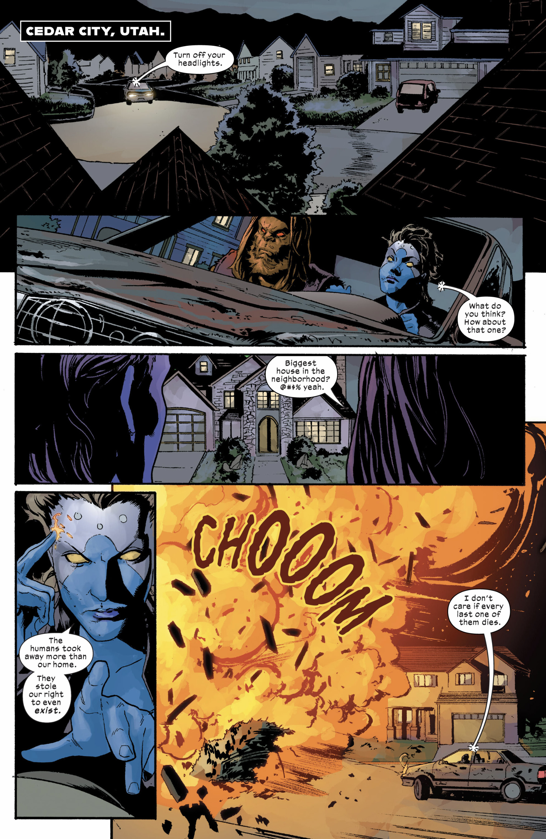 Read online Ghost Rider/Wolverine: Weapons of Vengeance Omega comic -  Issue #1 - 2