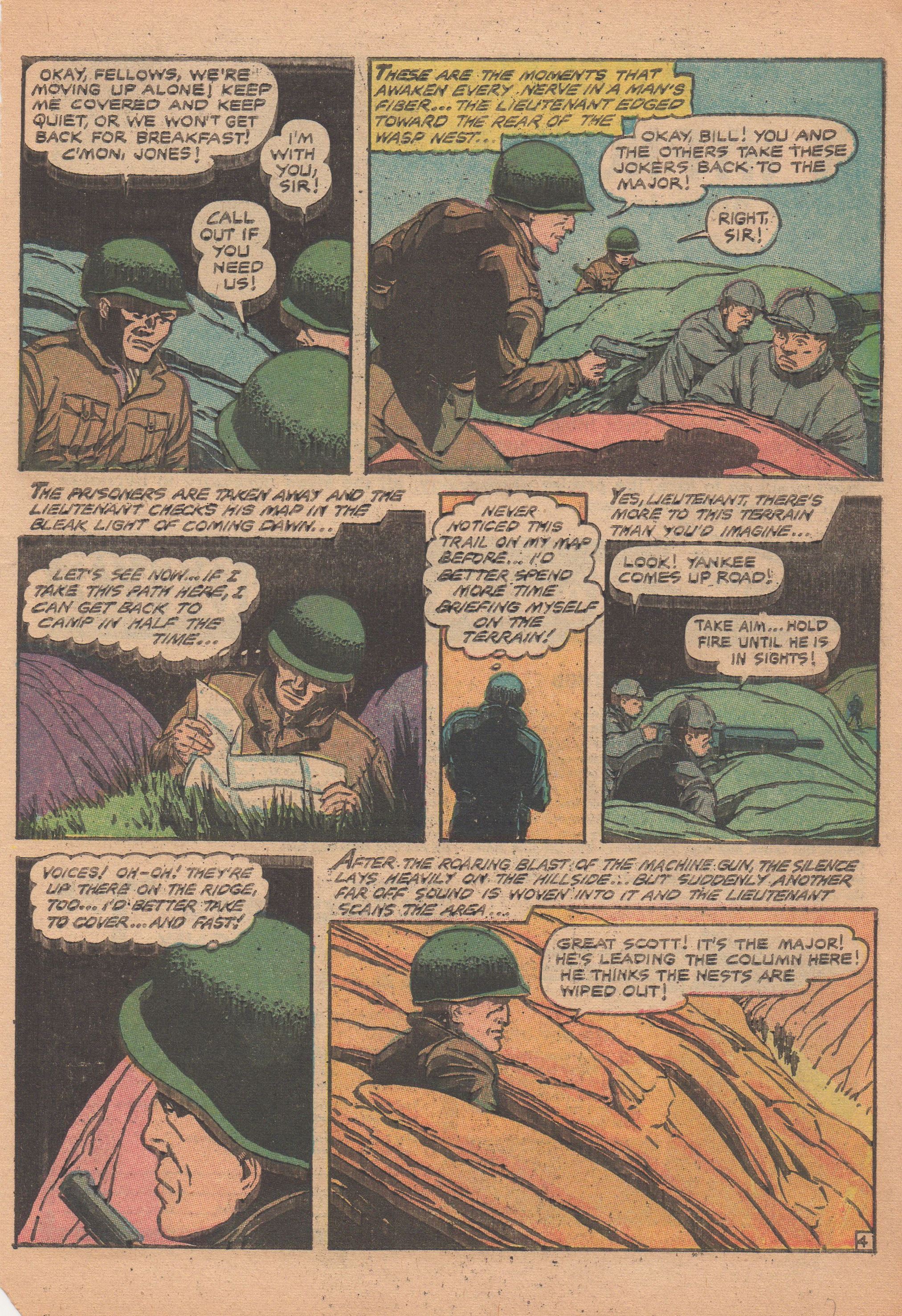 Read online Men in Action (1957) comic -  Issue #6 - 7