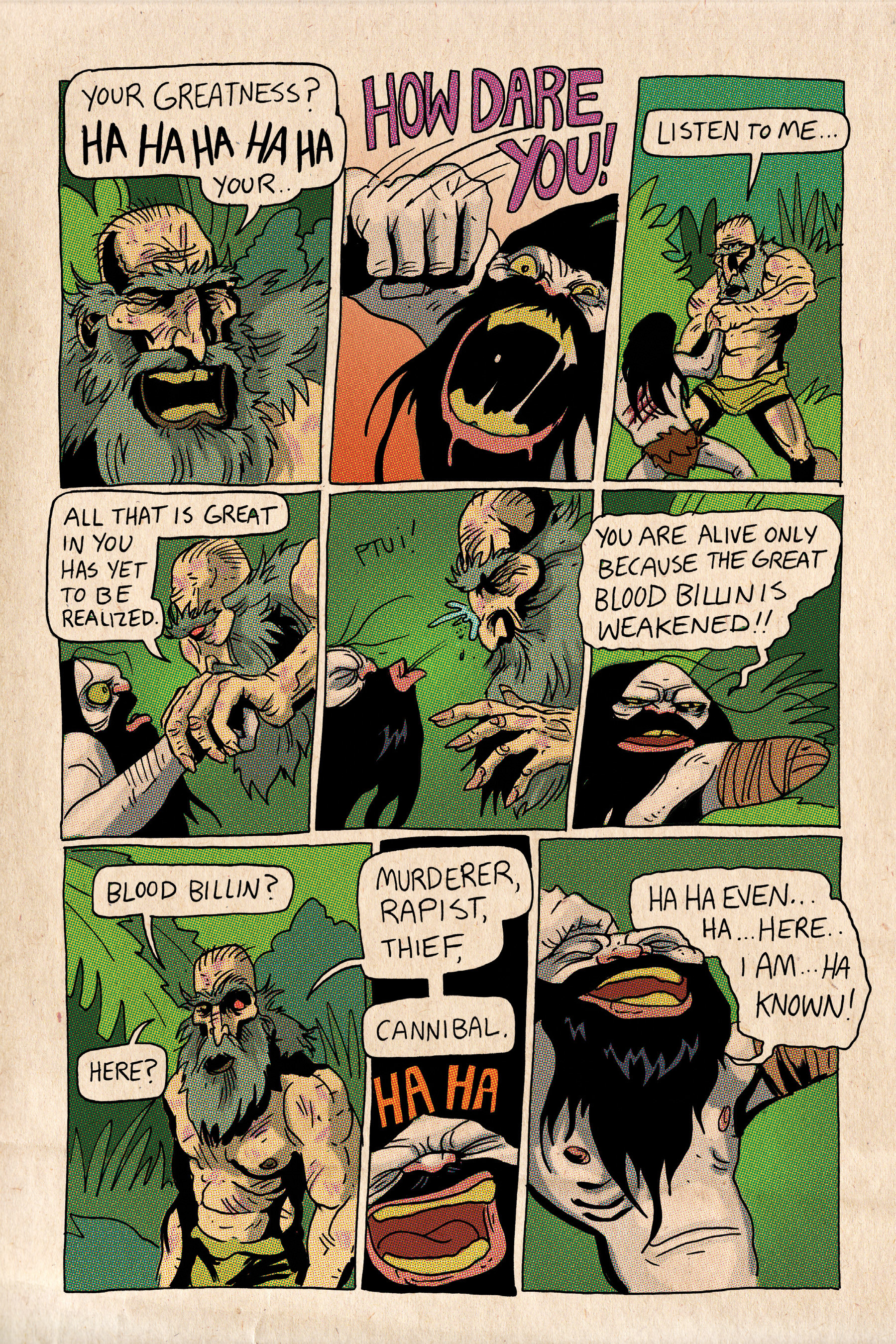 Read online Too Fast: The Story of Blood Billin comic -  Issue # Full - 50