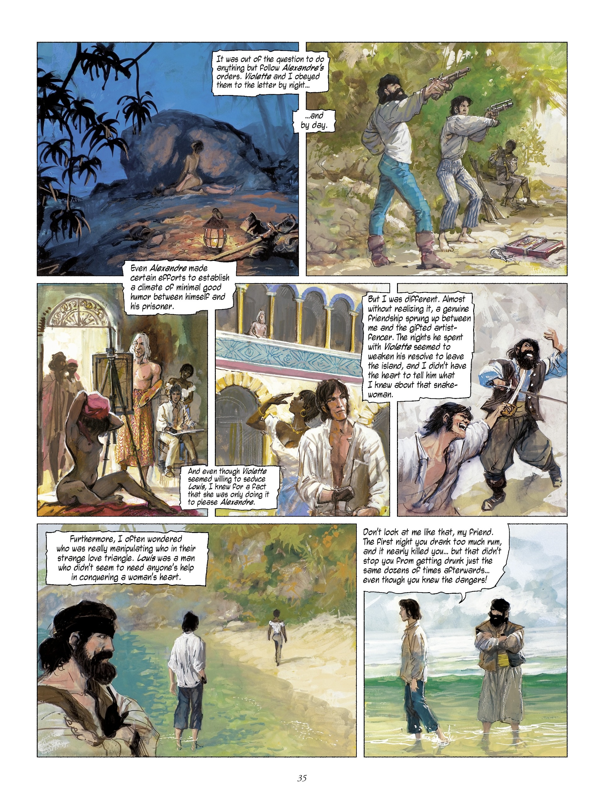 Read online The Revenge of Count Skarbek comic -  Issue #2 - 37