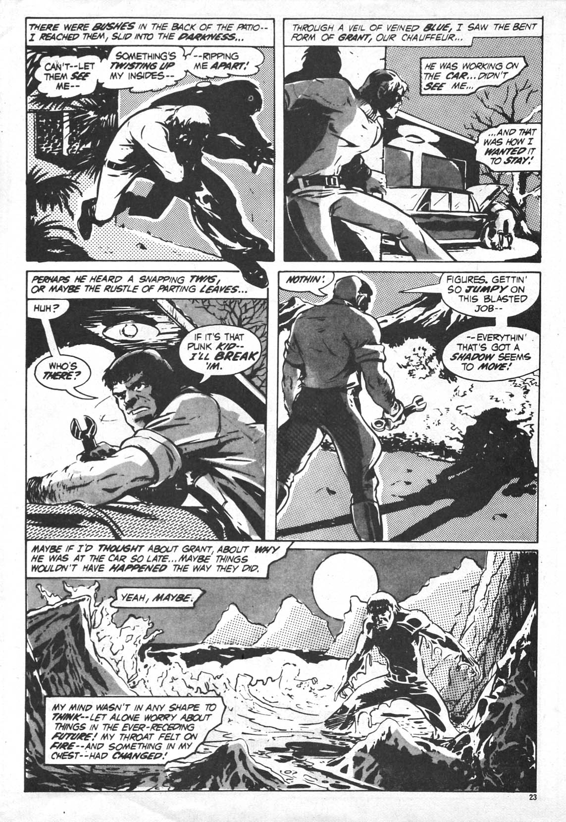 Read online Dracula Lives (1974) comic -  Issue #1 - 23