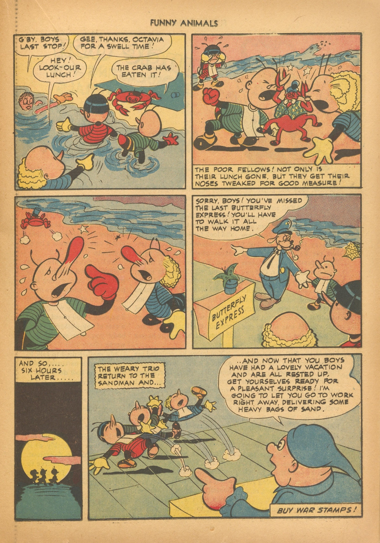 Read online Fawcett's Funny Animals comic -  Issue #12 - 27