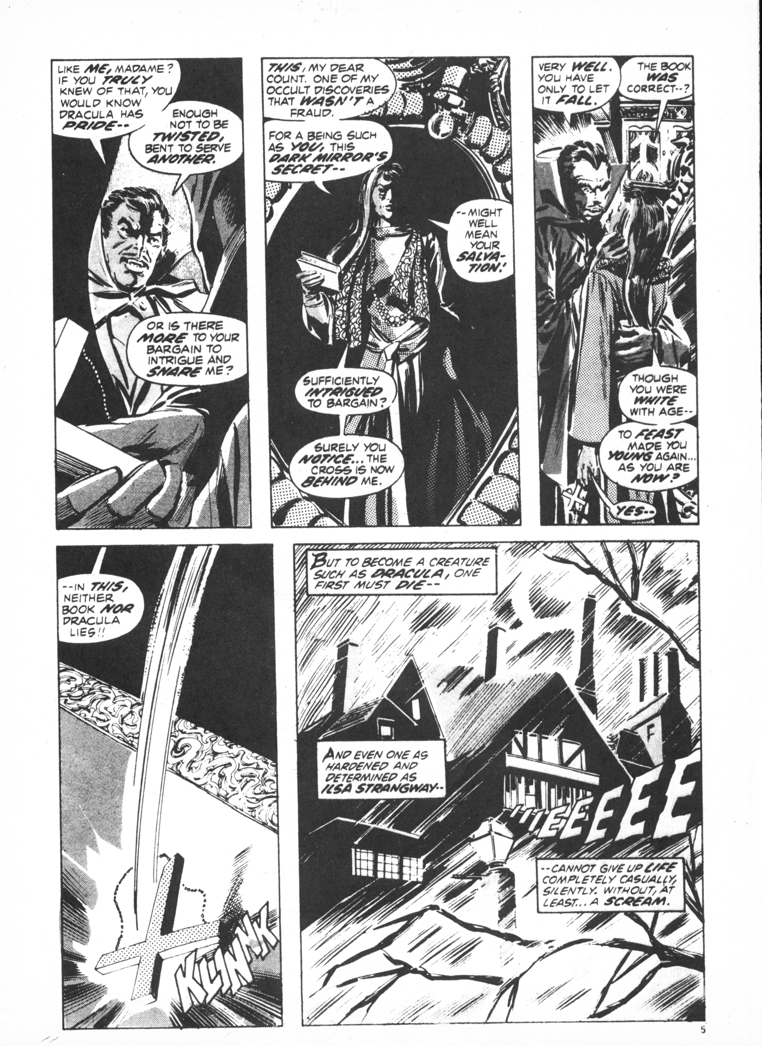 Read online Dracula Lives (1974) comic -  Issue #7 - 5