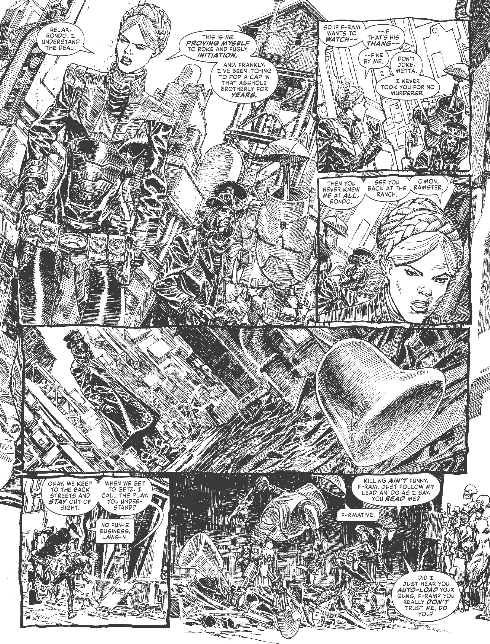 Read online Judge Dredd Megazine (Vol. 5) comic -  Issue #460 - 113