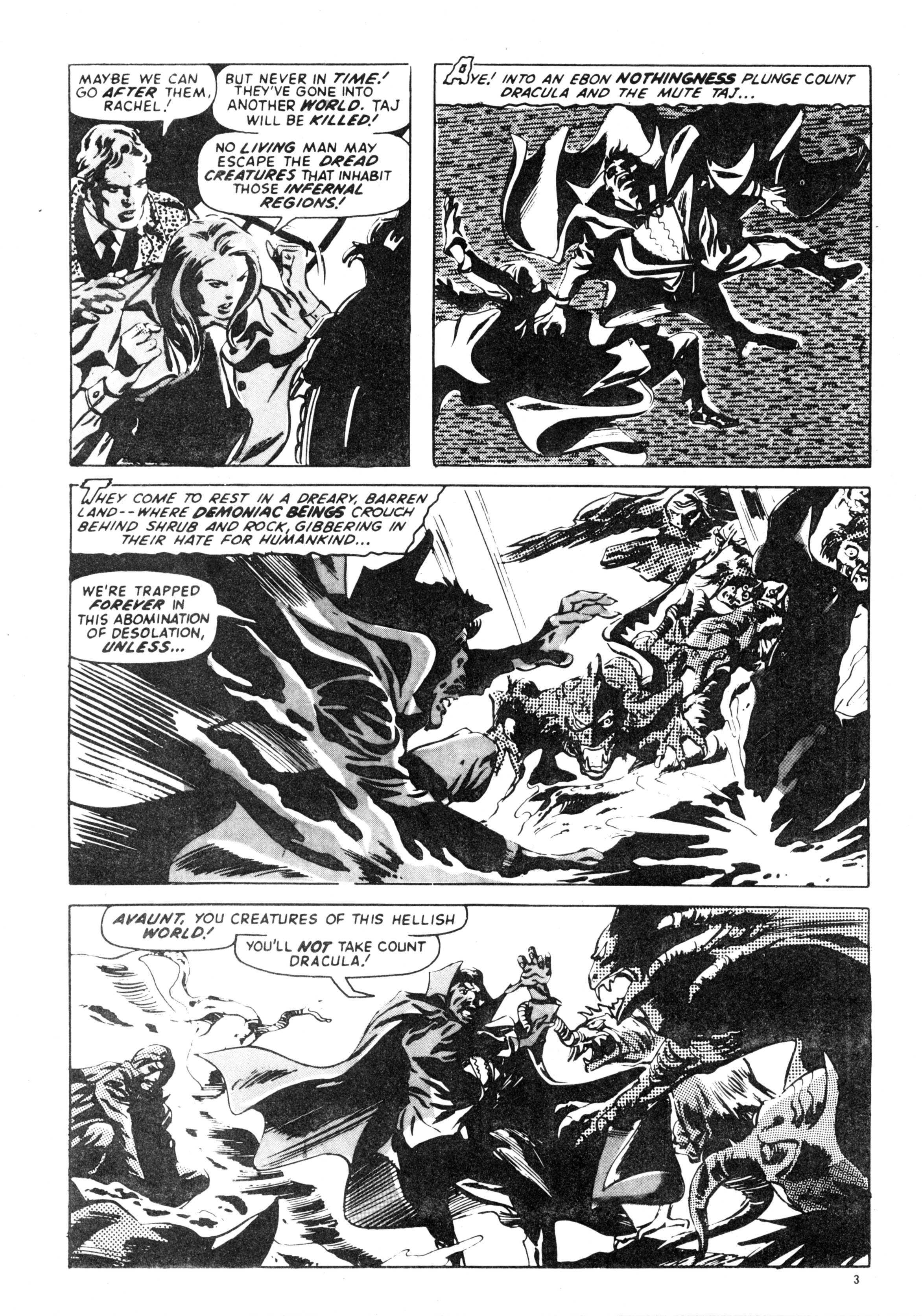 Read online Dracula Lives (1974) comic -  Issue #9 - 3