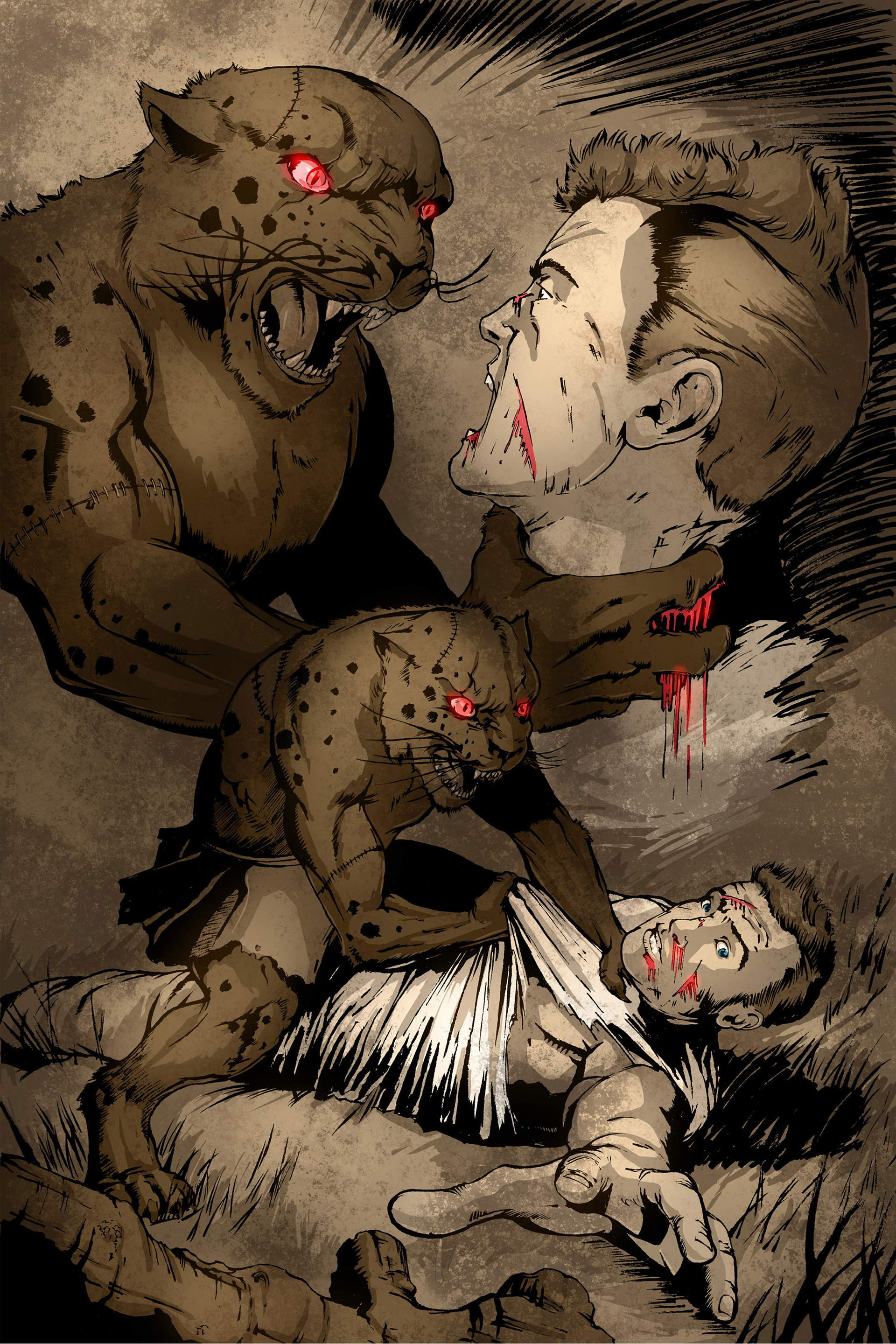 Read online The Army of Dr. Moreau comic -  Issue #2 - 3