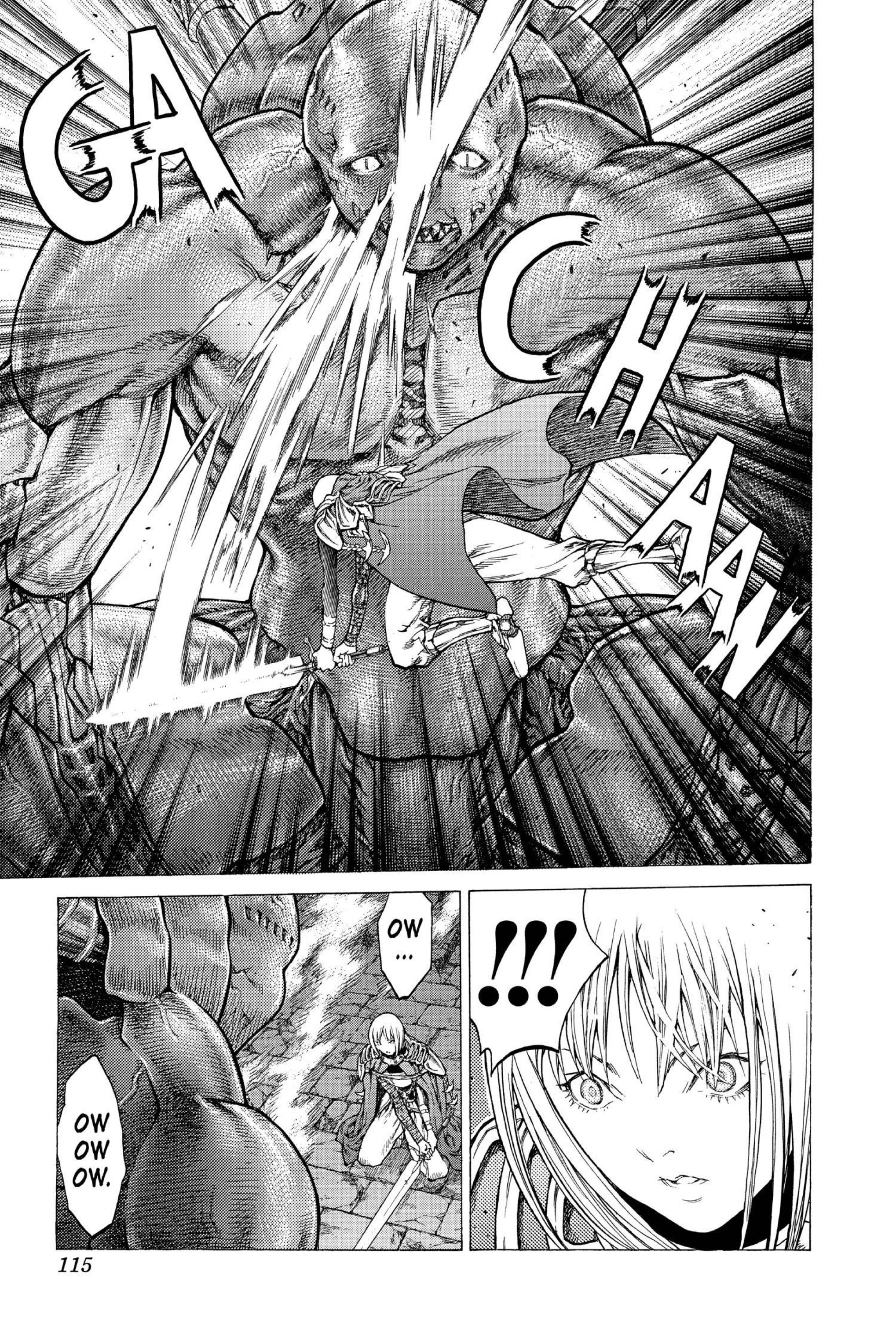 Read online Claymore comic -  Issue #8 - 106