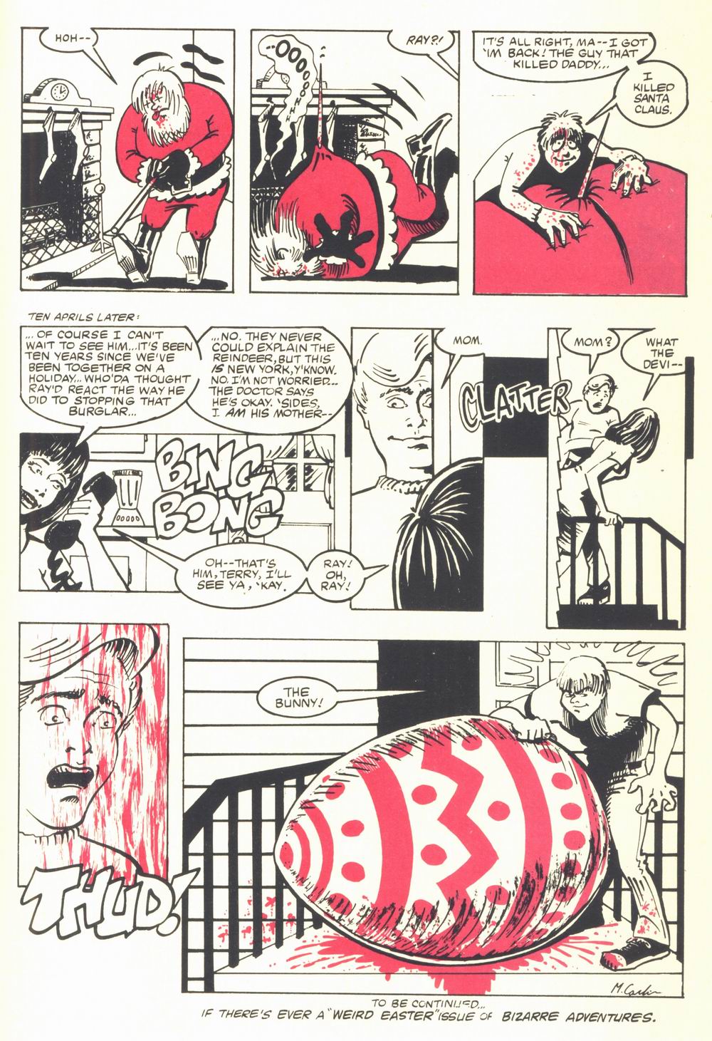 Read online Bizarre Adventures comic -  Issue #34 - 41