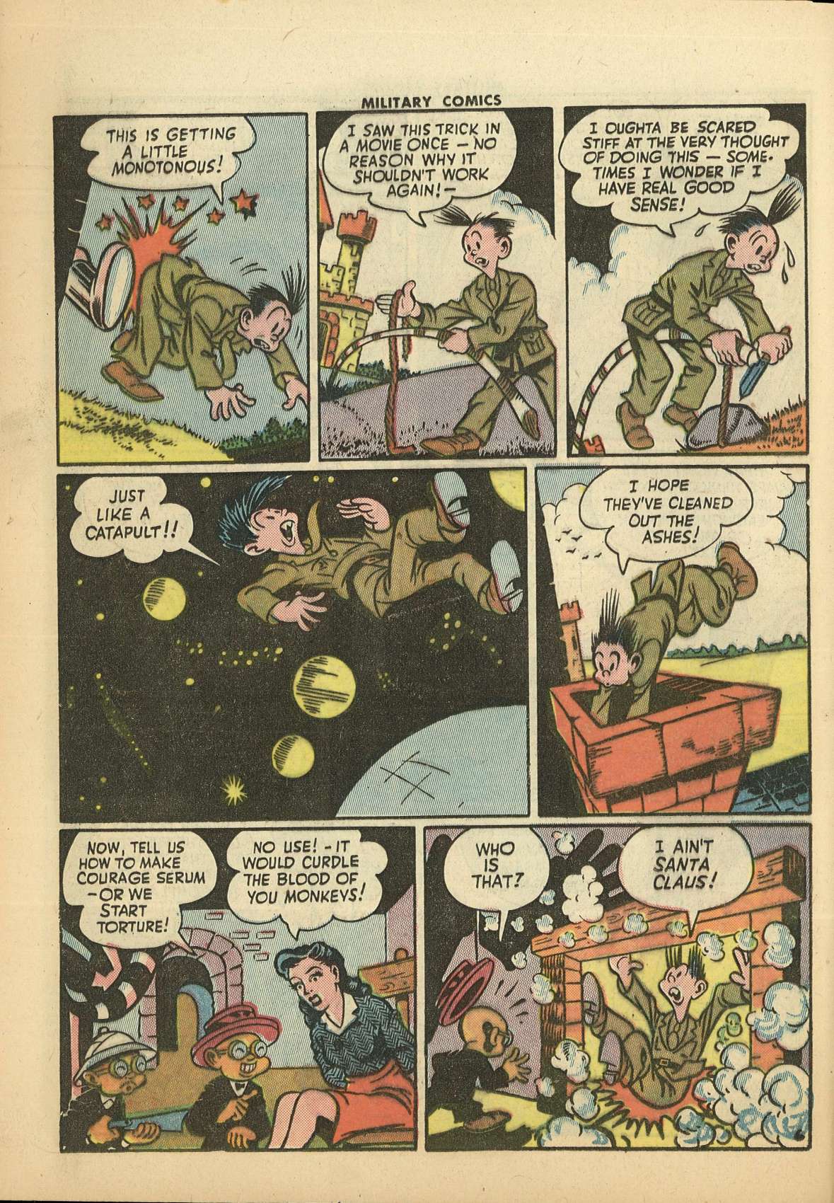 Read online Military Comics comic -  Issue #28 - 36