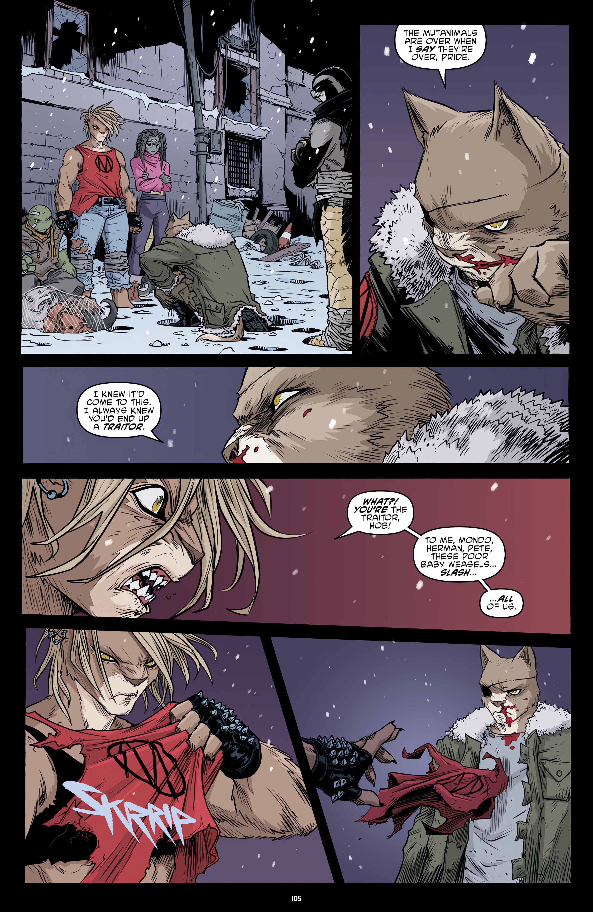 Read online Teenage Mutant Ninja Turtles: The IDW Collection comic -  Issue # TPB 14 (Part 2) - 5