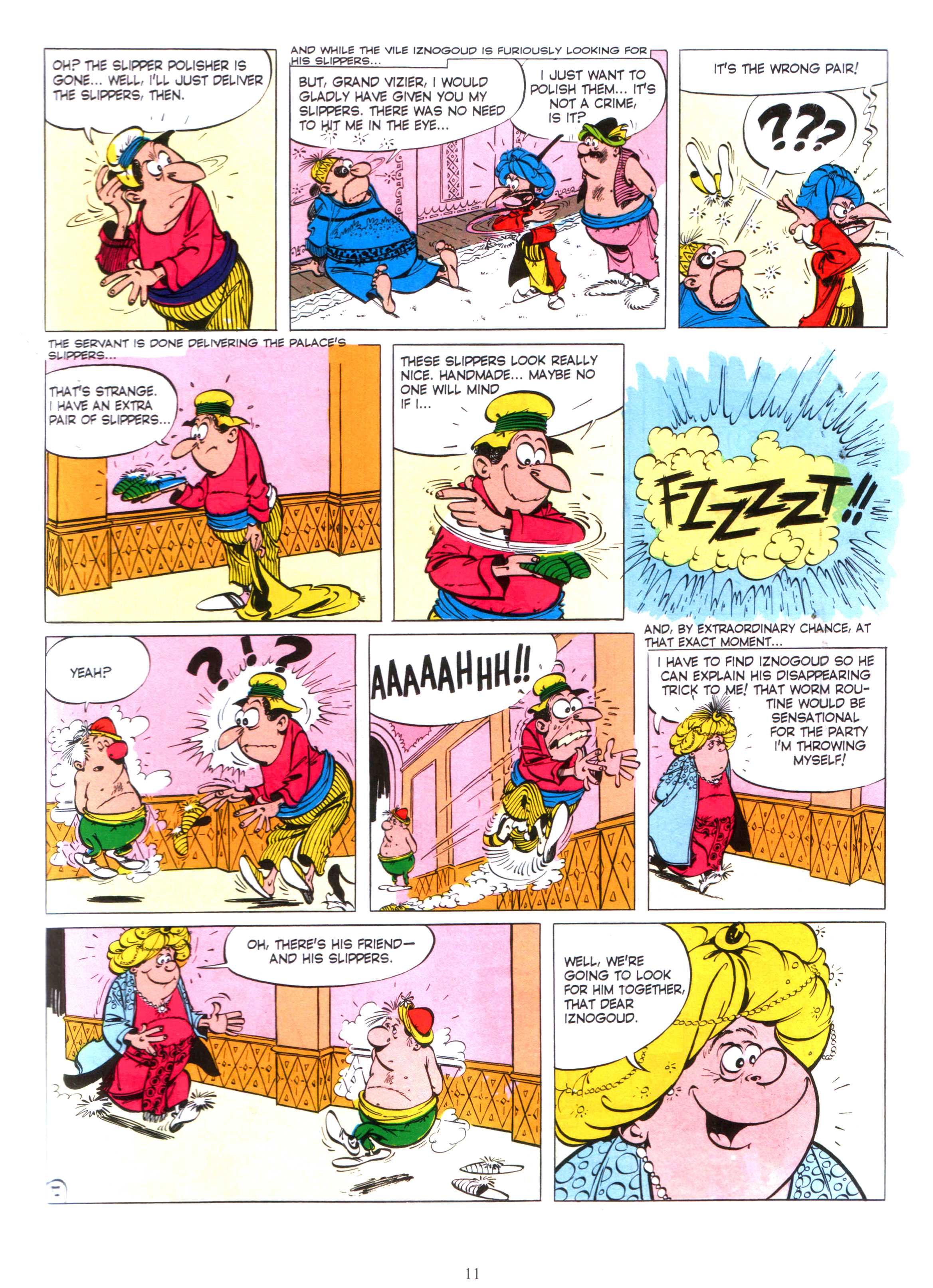 Read online Iznogoud comic -  Issue #9 - 10