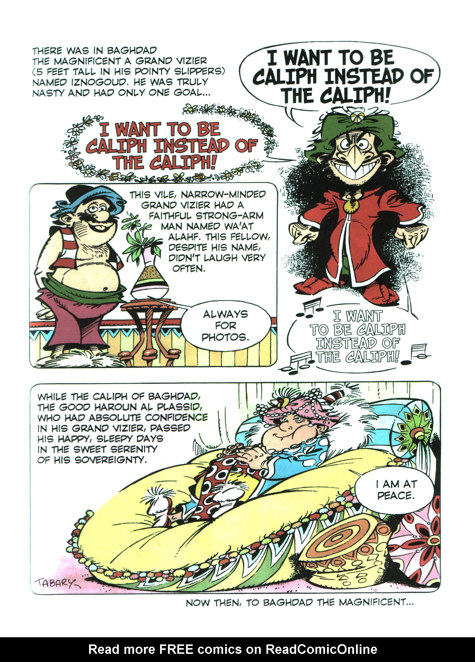 Read online Iznogoud comic -  Issue #6 - 2