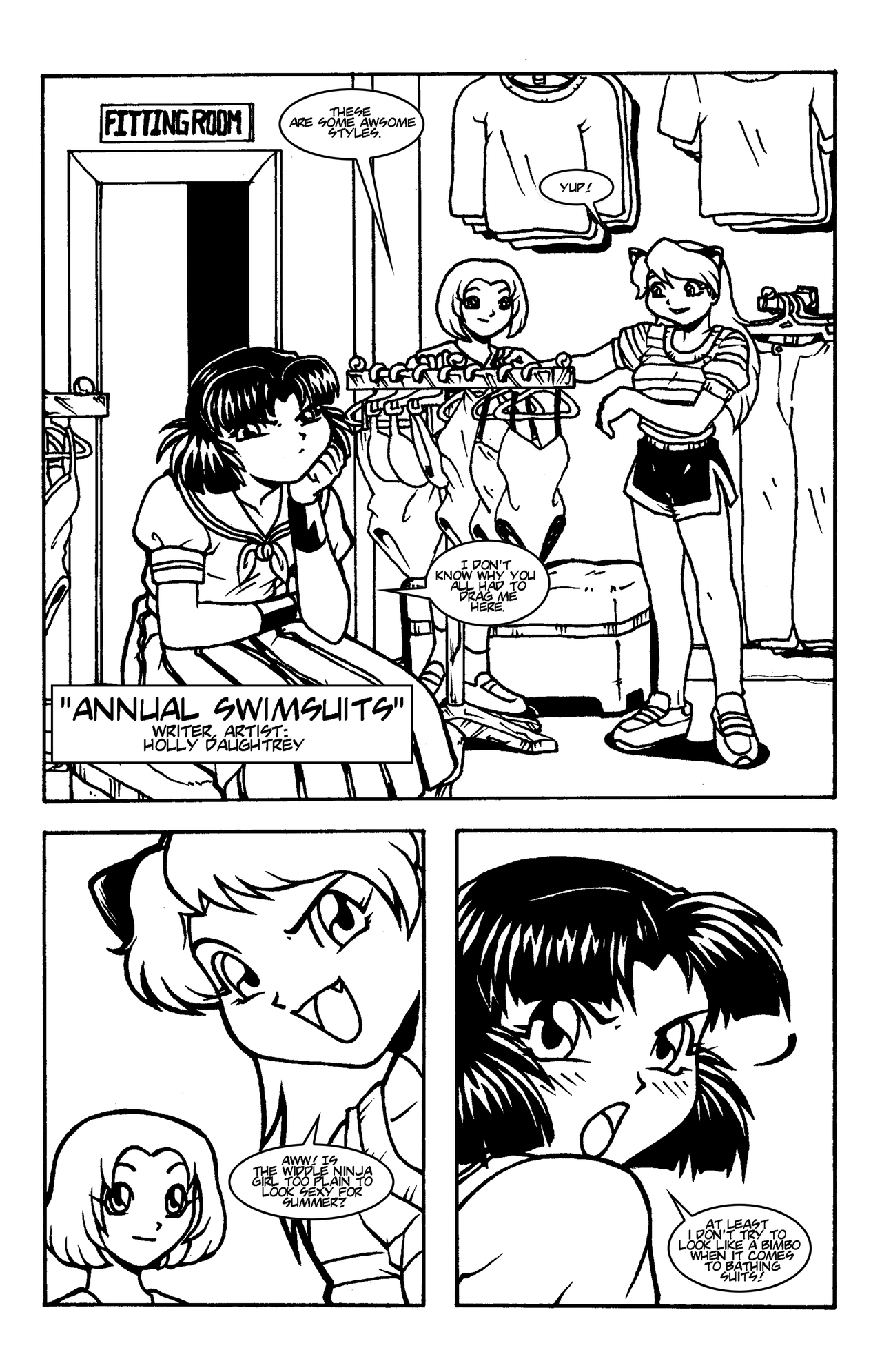 Read online Ninja High School Swimsuit comic -  Issue #2001 - 47