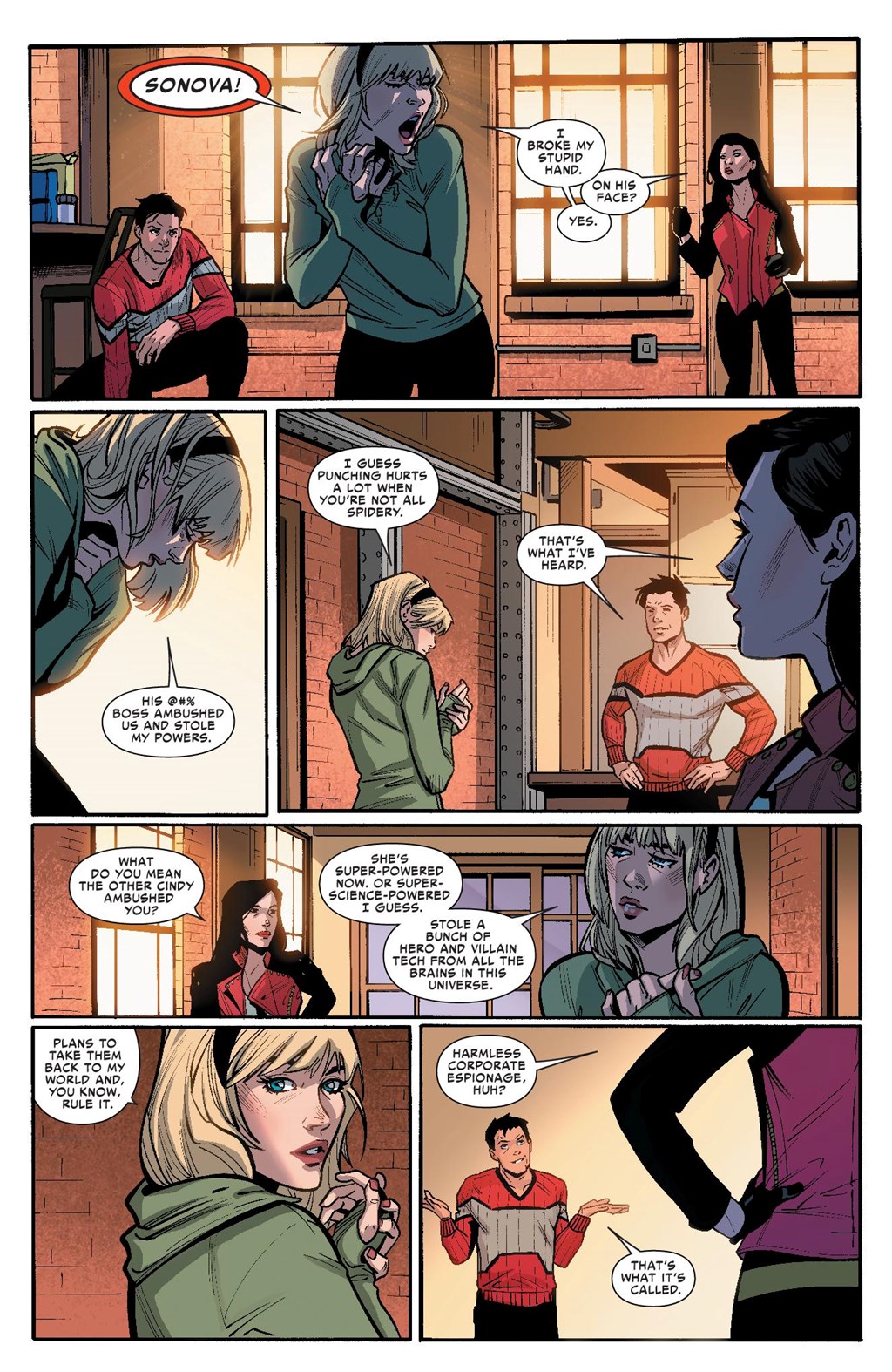 <{ $series->title }} issue Edge of Spider-Verse (Part 5) - Page 2
