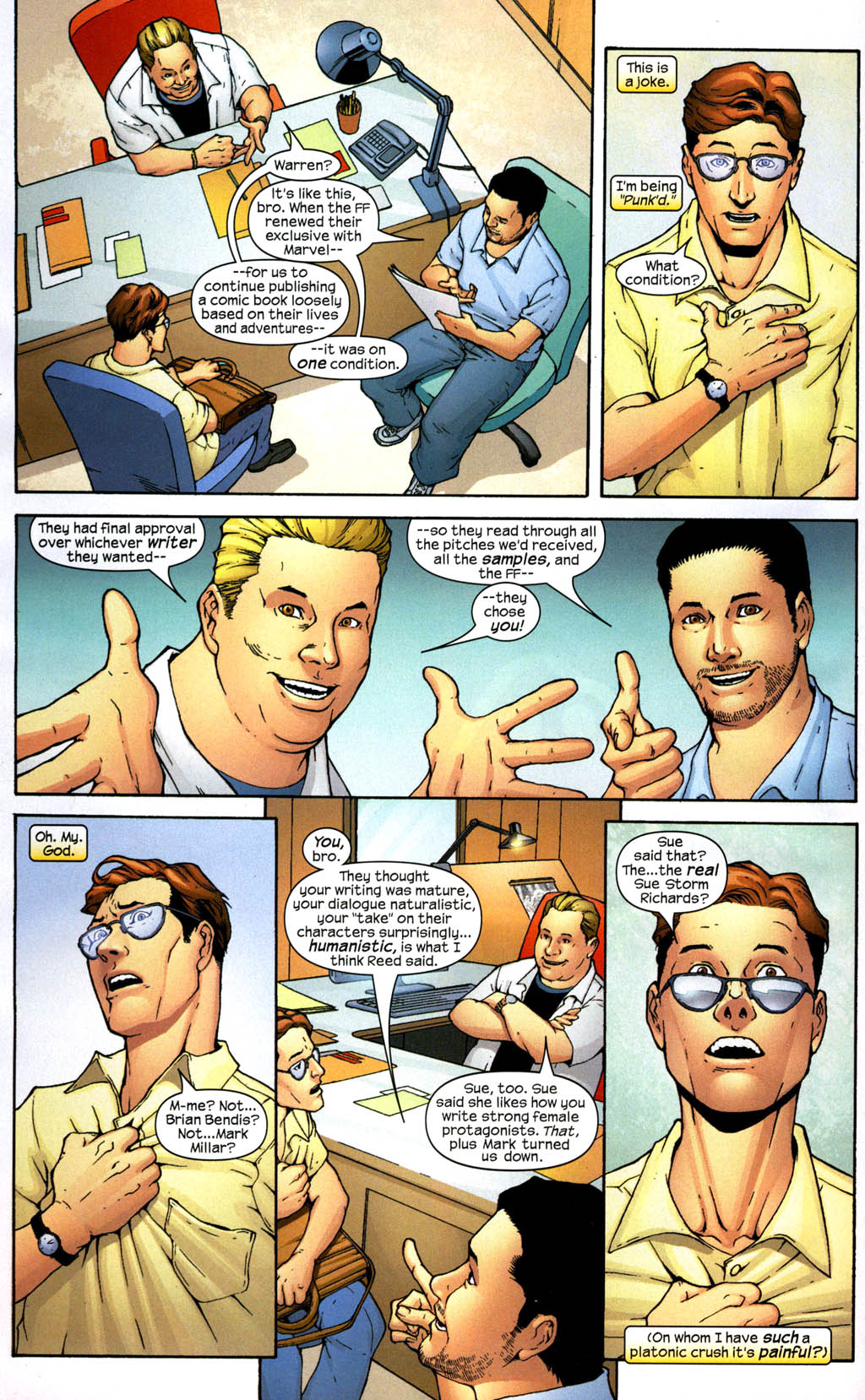 Read online Marvel Knights 4 comic -  Issue #23 - 4