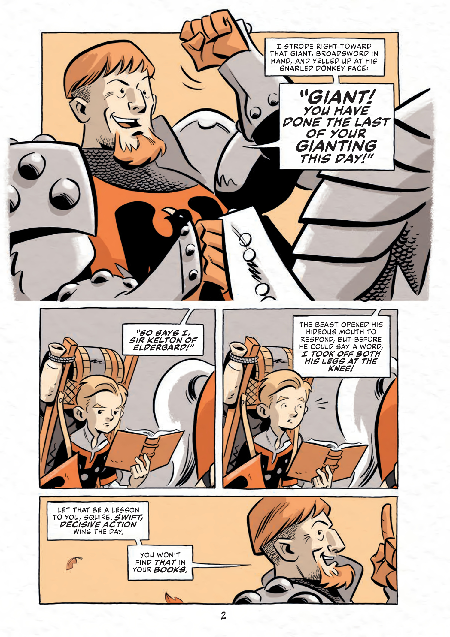 Read online Squire & Knight comic -  Issue # TPB (Part 1) - 7