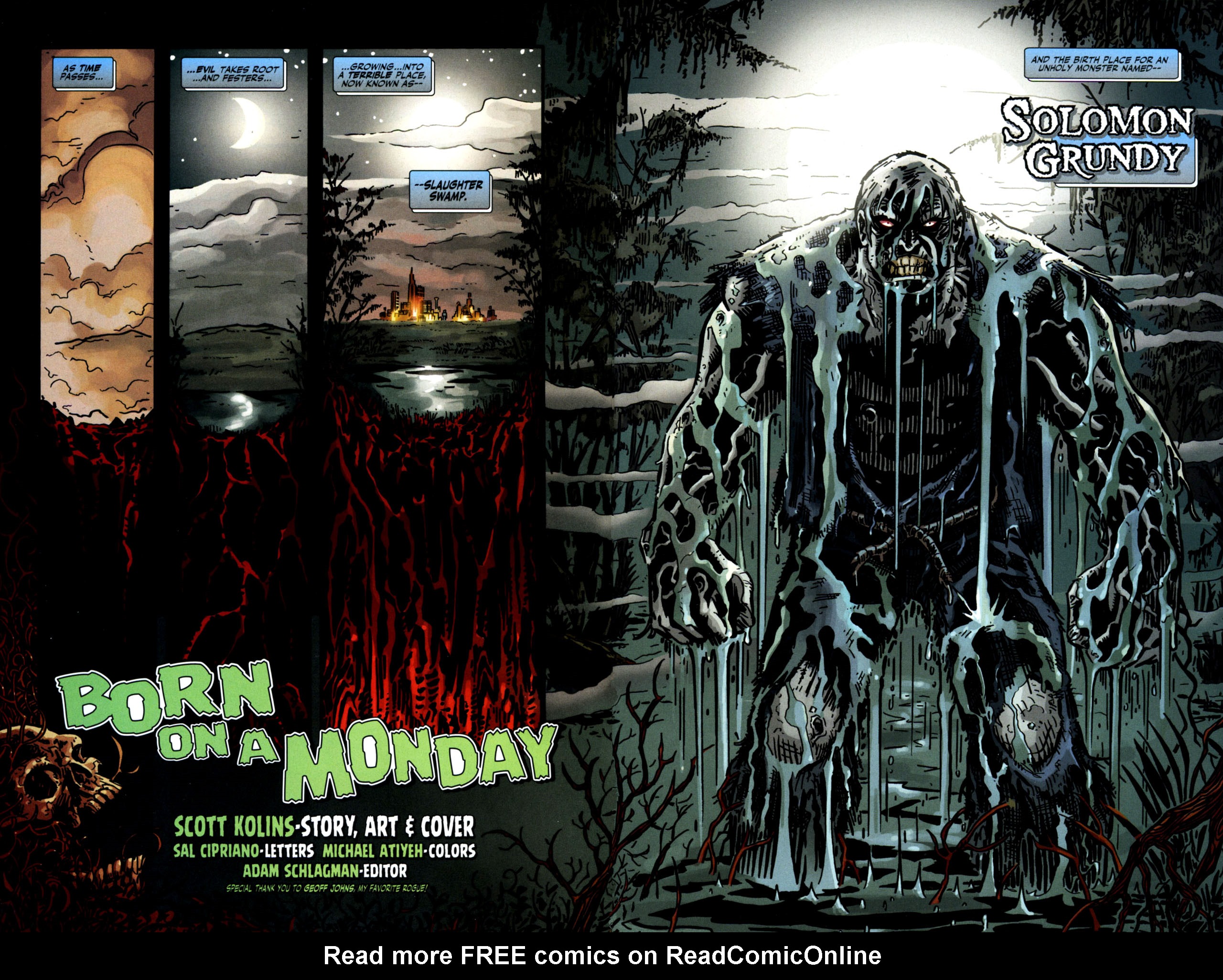 Read online Solomon Grundy comic -  Issue #1 - 5