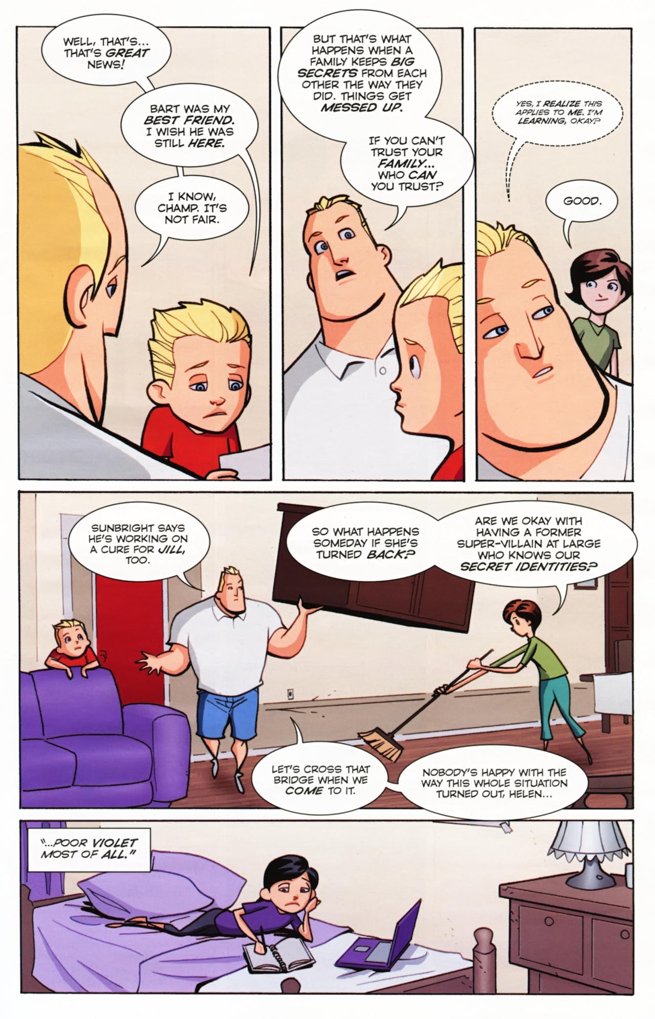 Read online The Incredibles: Family Matters comic -  Issue #4 - 23