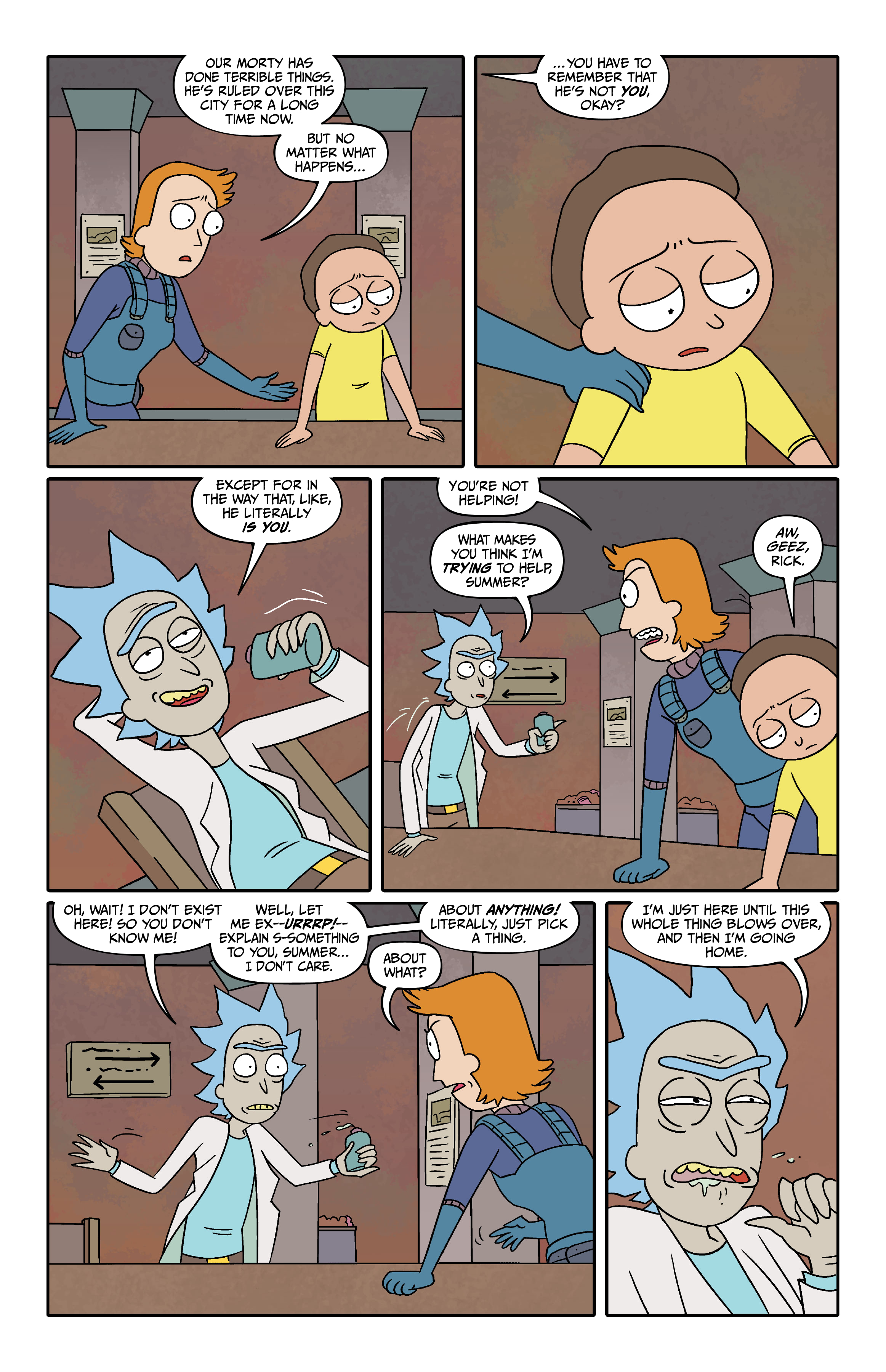 Read online Rick and Morty Deluxe Edition comic -  Issue # TPB 1 (Part 2) - 34