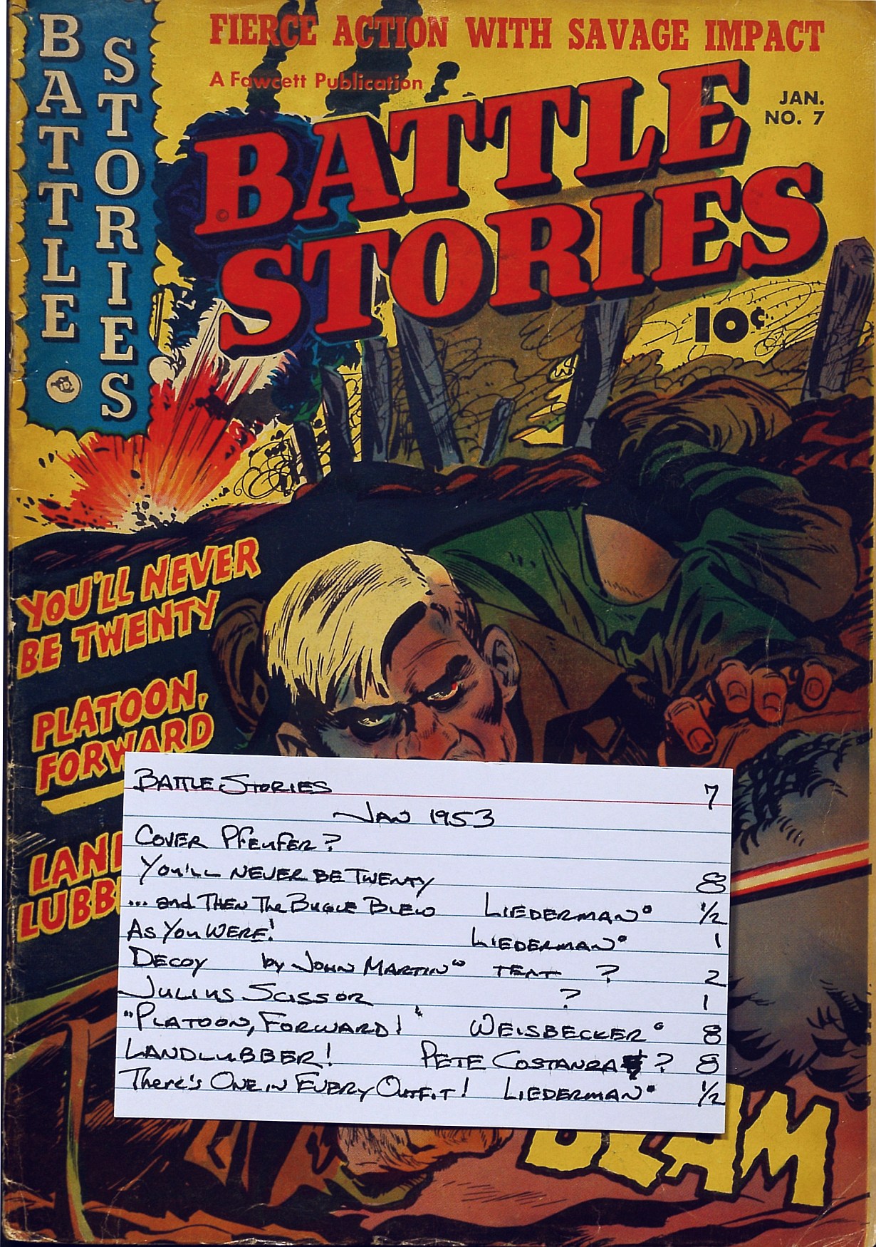 Read online Battle Stories comic -  Issue #7 - 37