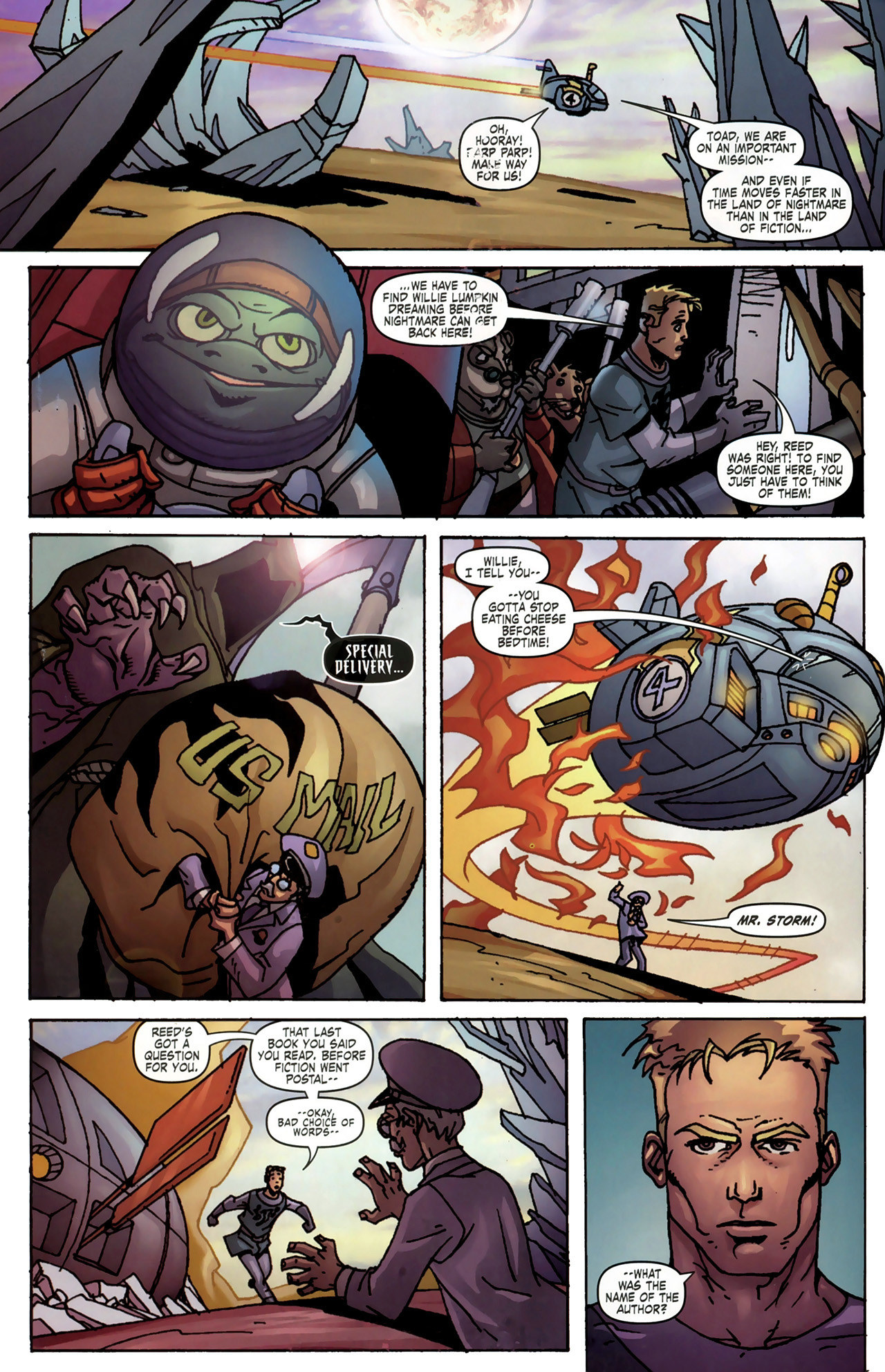 Read online Fantastic Four: True Story comic -  Issue #4 - 7