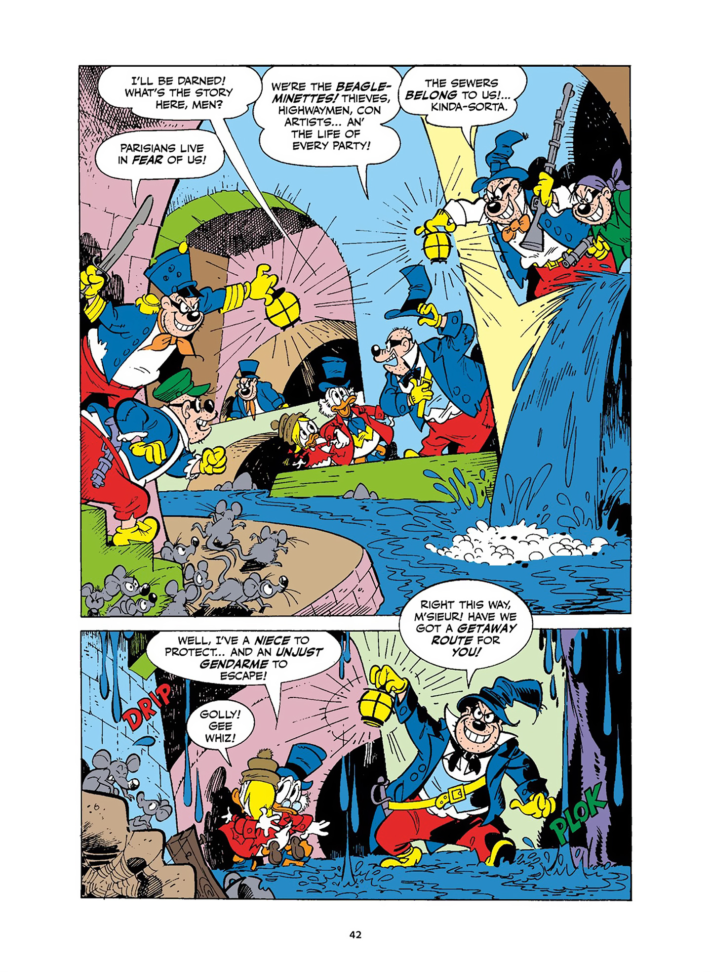 Read online Uncle Scrooge and Donald Duck in Les Misérables and War and Peace comic -  Issue # TPB (Part 1) - 43