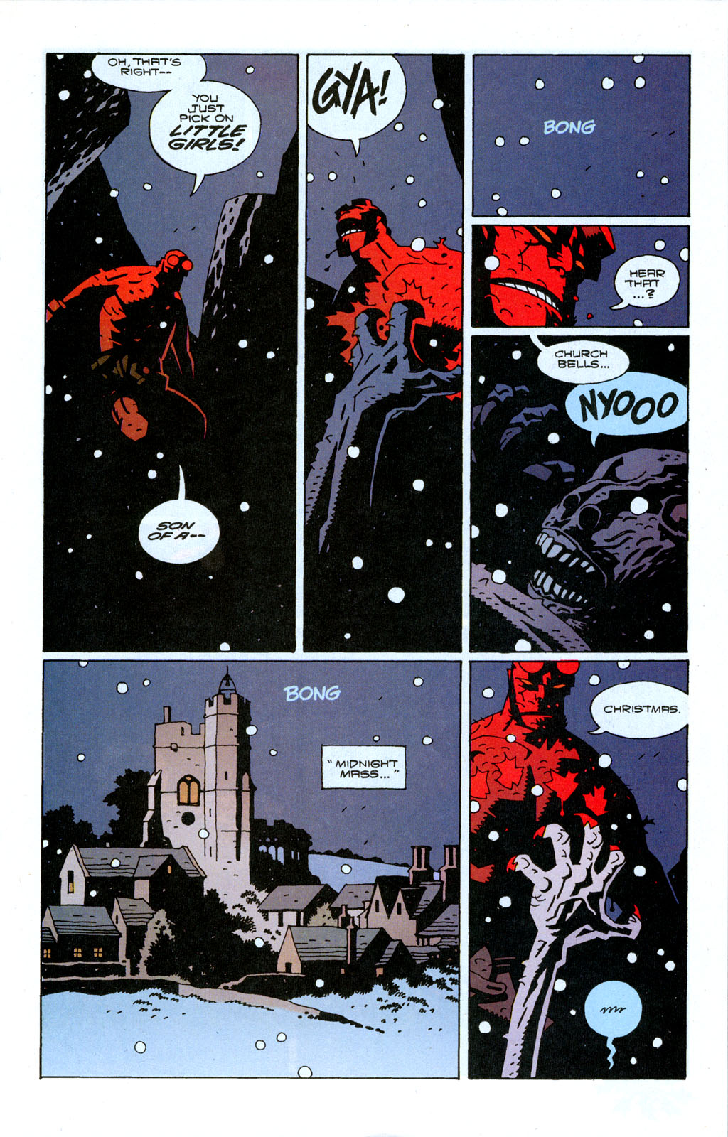 Read online Hellboy Christmas Special comic -  Issue # Full - 21