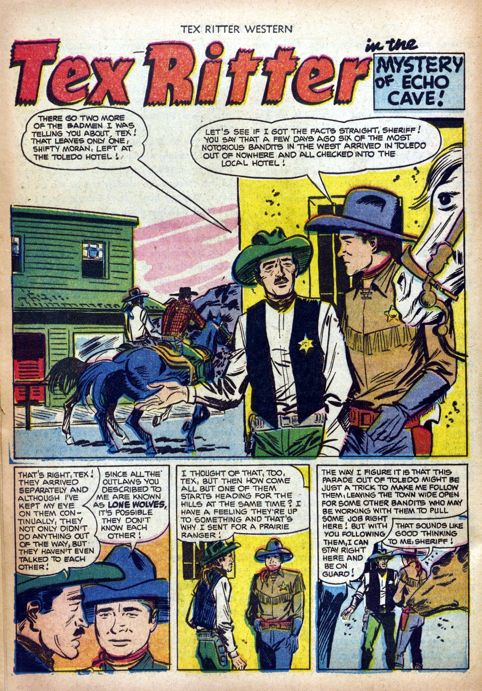 Read online Tex Ritter Western comic -  Issue #12 - 28