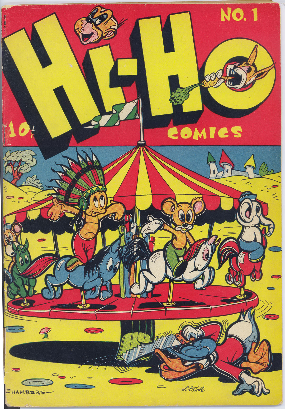 Read online Hi-Ho Comics comic -  Issue #1 - 1