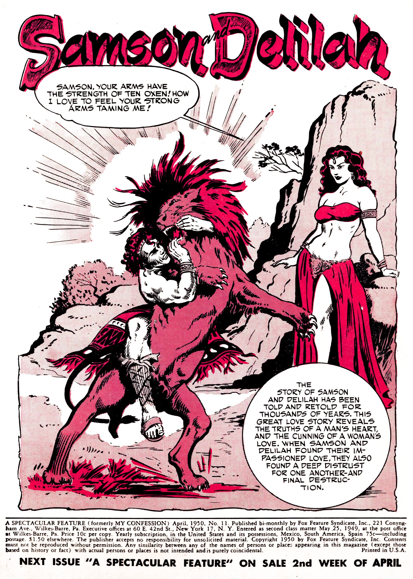 Read online Spectacular Features Magazine comic -  Issue #1 - 2