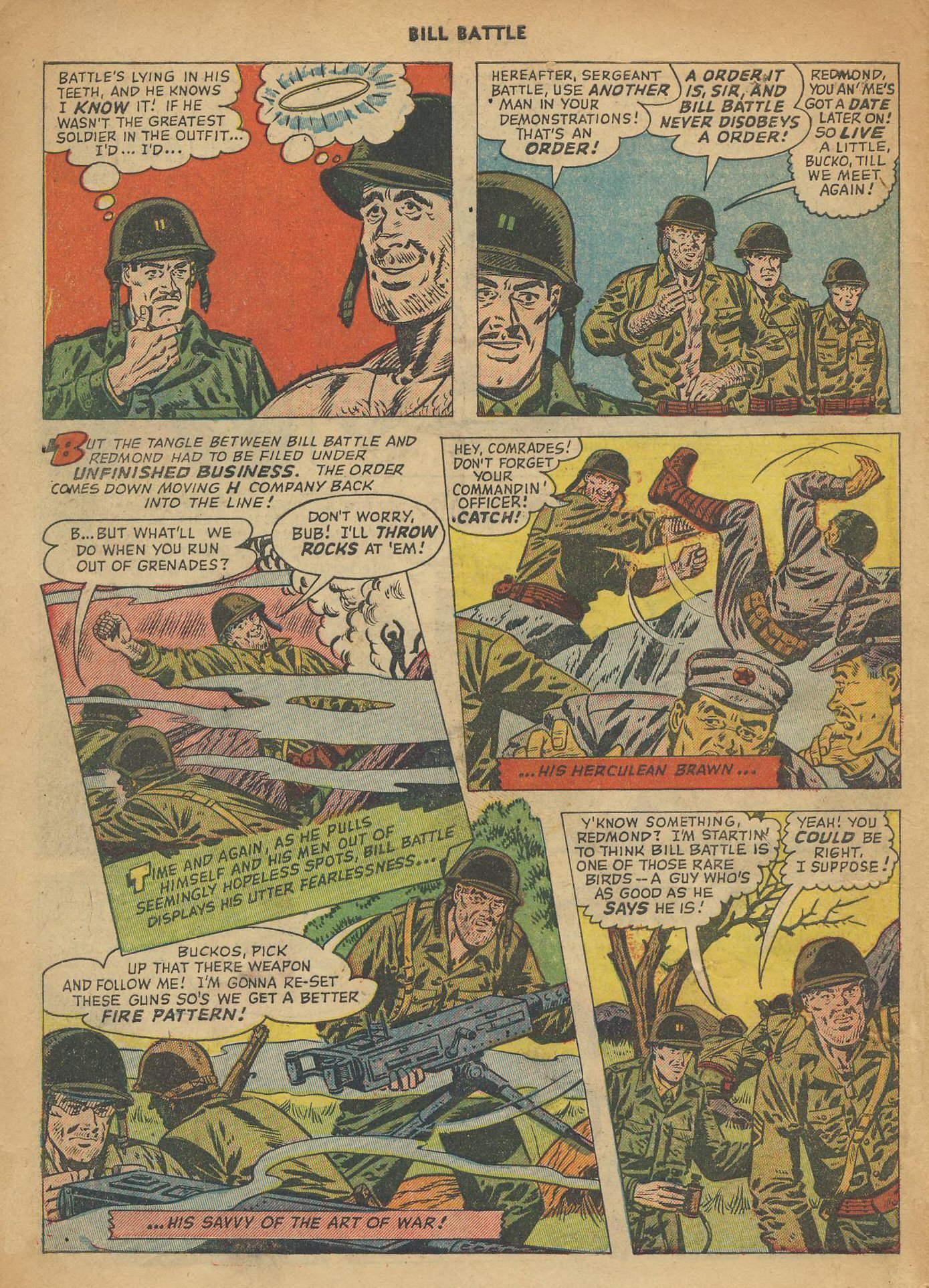 Read online Bill Battle: The One Man Army comic -  Issue #1 - 10