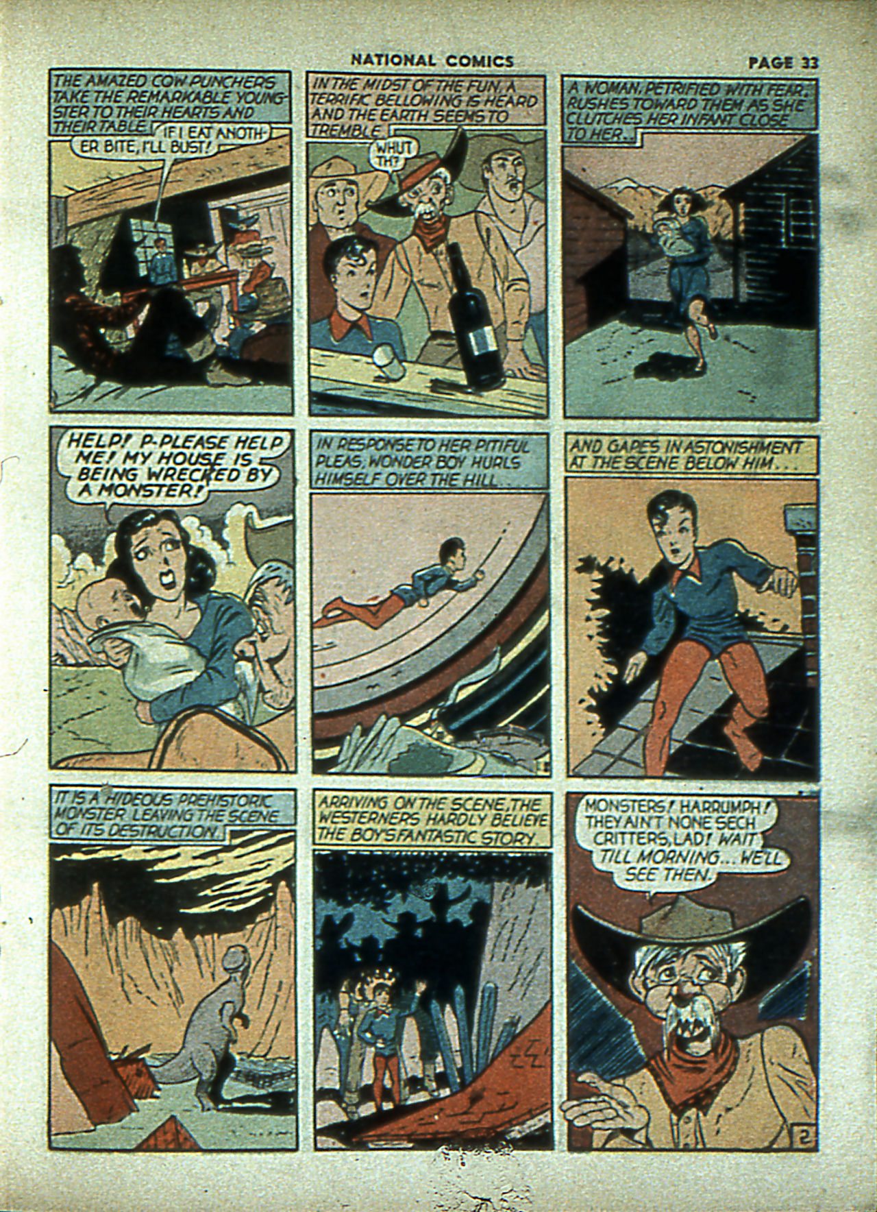 Read online National Comics comic -  Issue #4 - 35