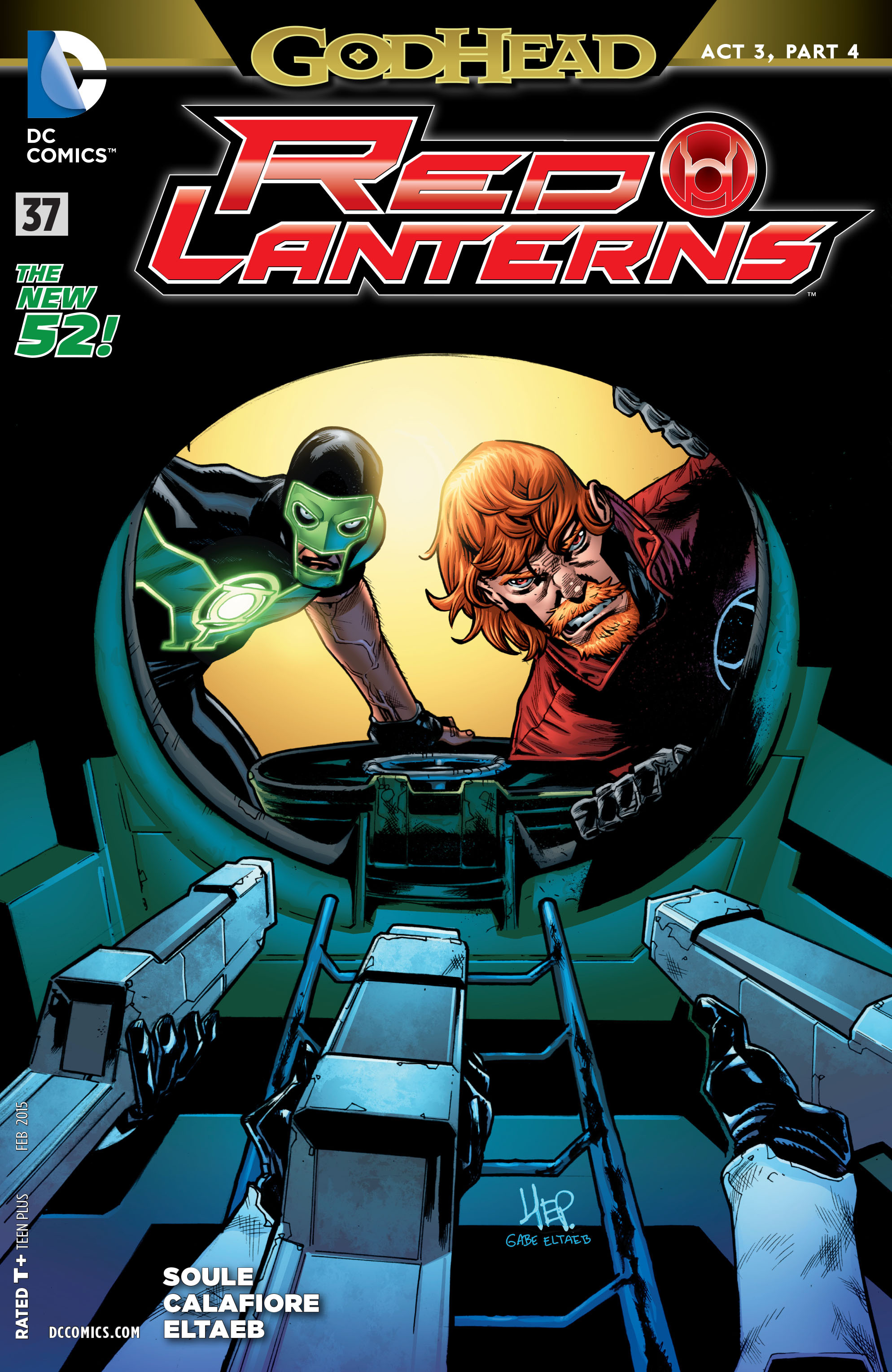 Read online Red Lanterns comic -  Issue #37 - 1